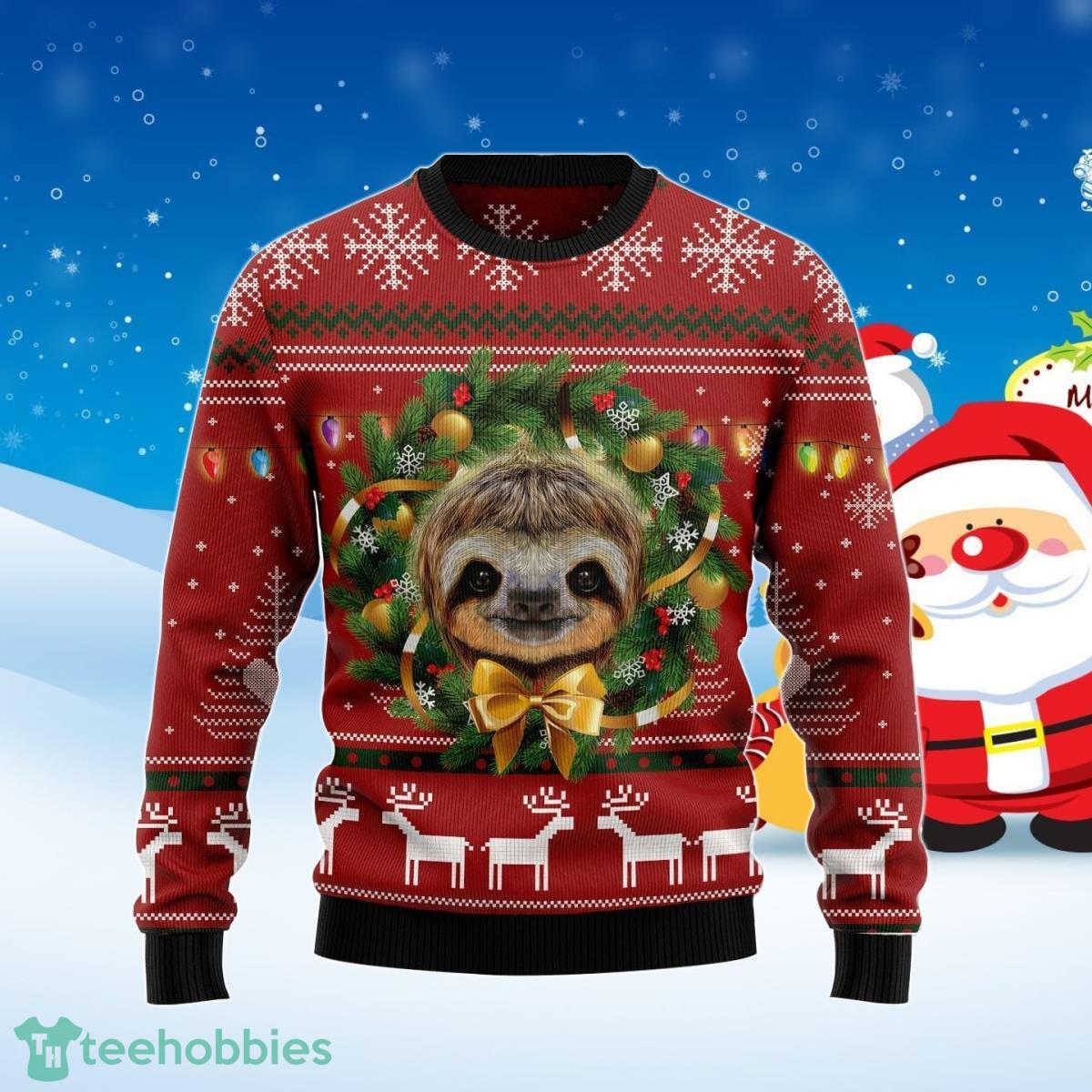 Merry Slothmas Ugly Christmas Sweater Special Gift For Men And Women Product Photo 1
