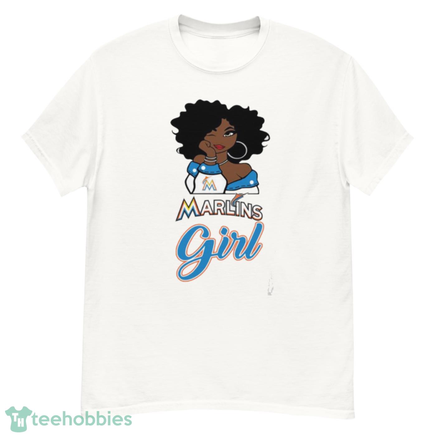 Miami Marlinss Girl MLB T Shirt - G500 Men’s Classic T-Shirt