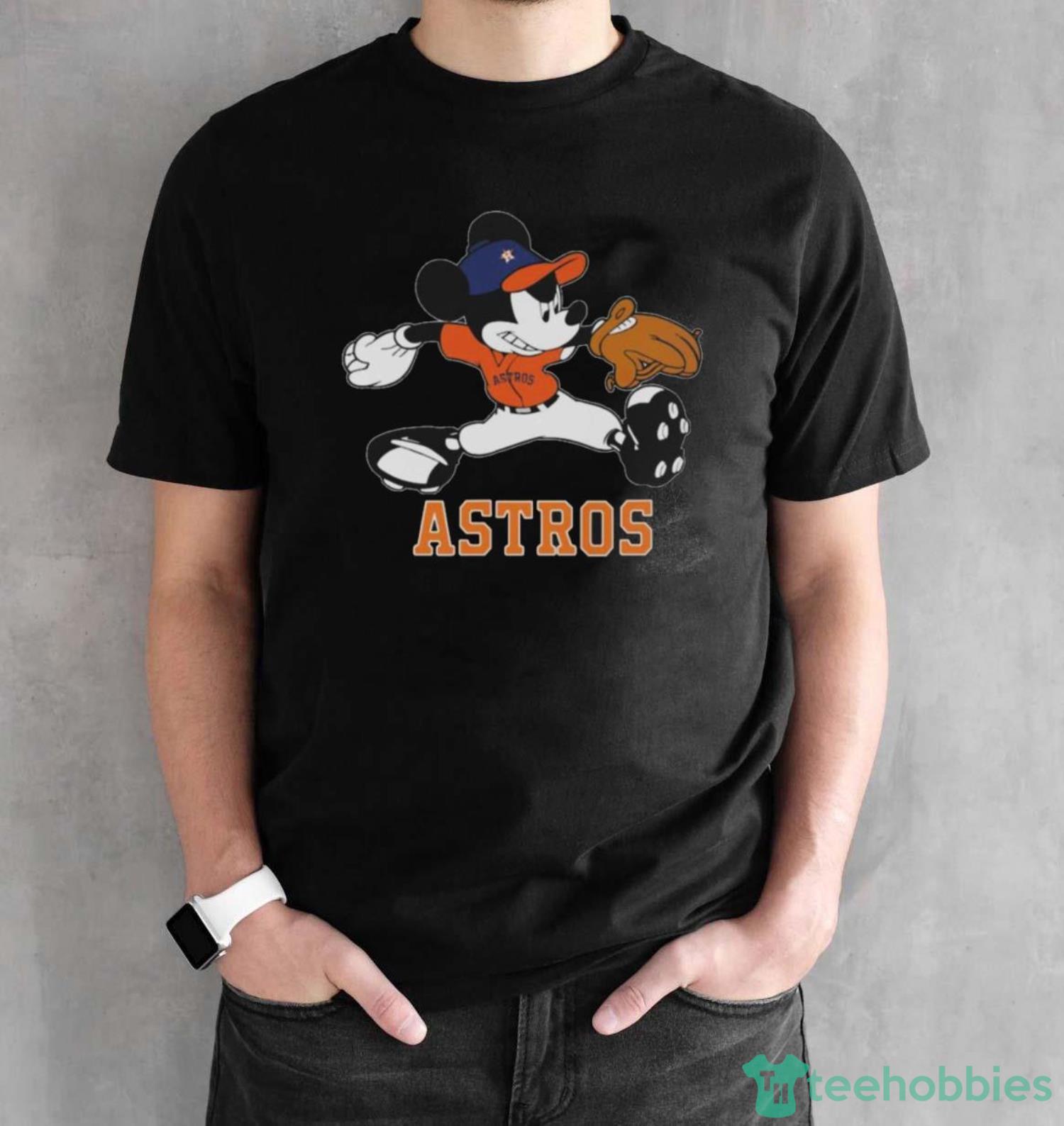 Mickey Mouse Houston Astros World Series Champions t-shirt - Black Unisex T-Shirt