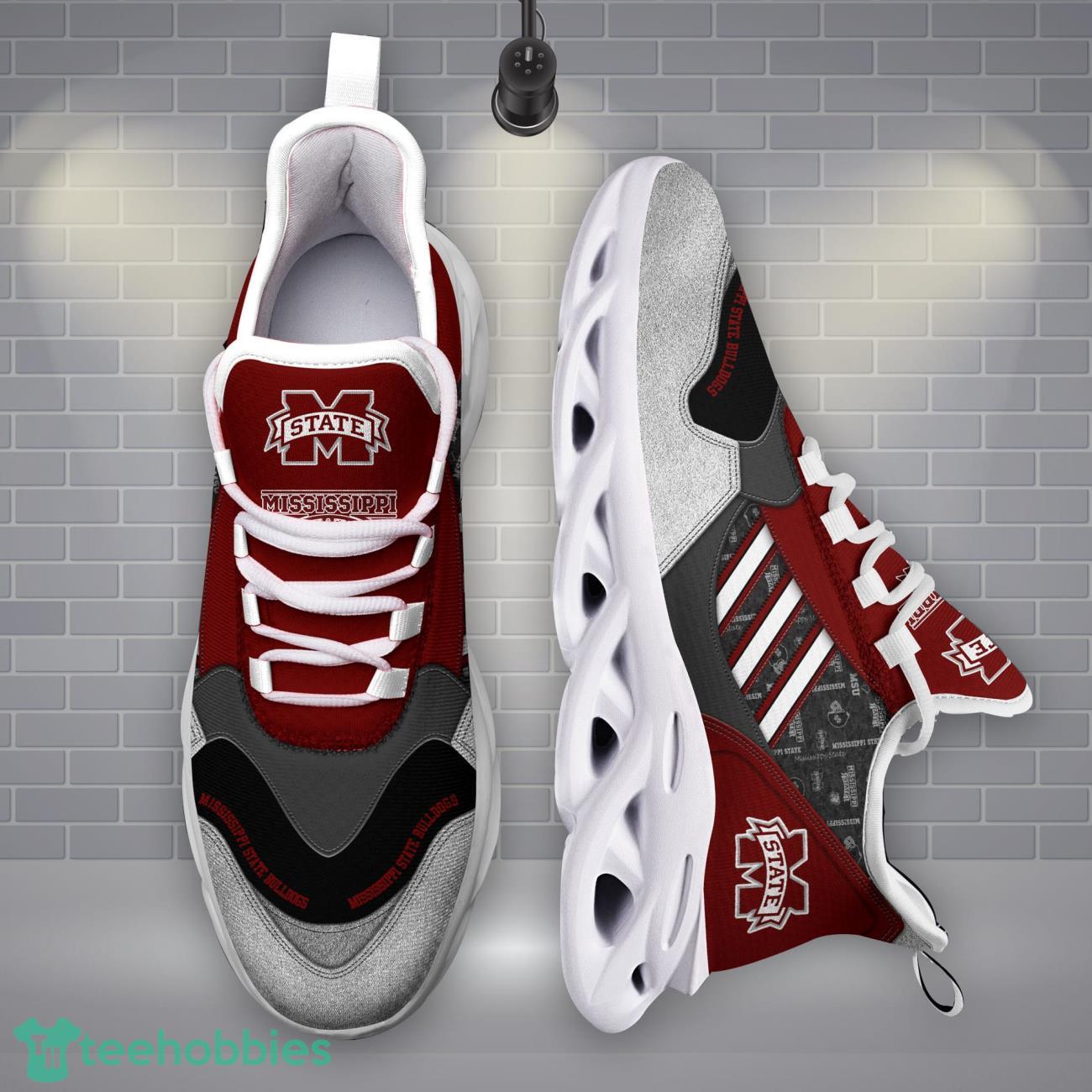 Mississippi State Bulldogs NCAA1 Logo Sport Team Max Soul Shoes Clunky Running Sneakers Product Photo 1