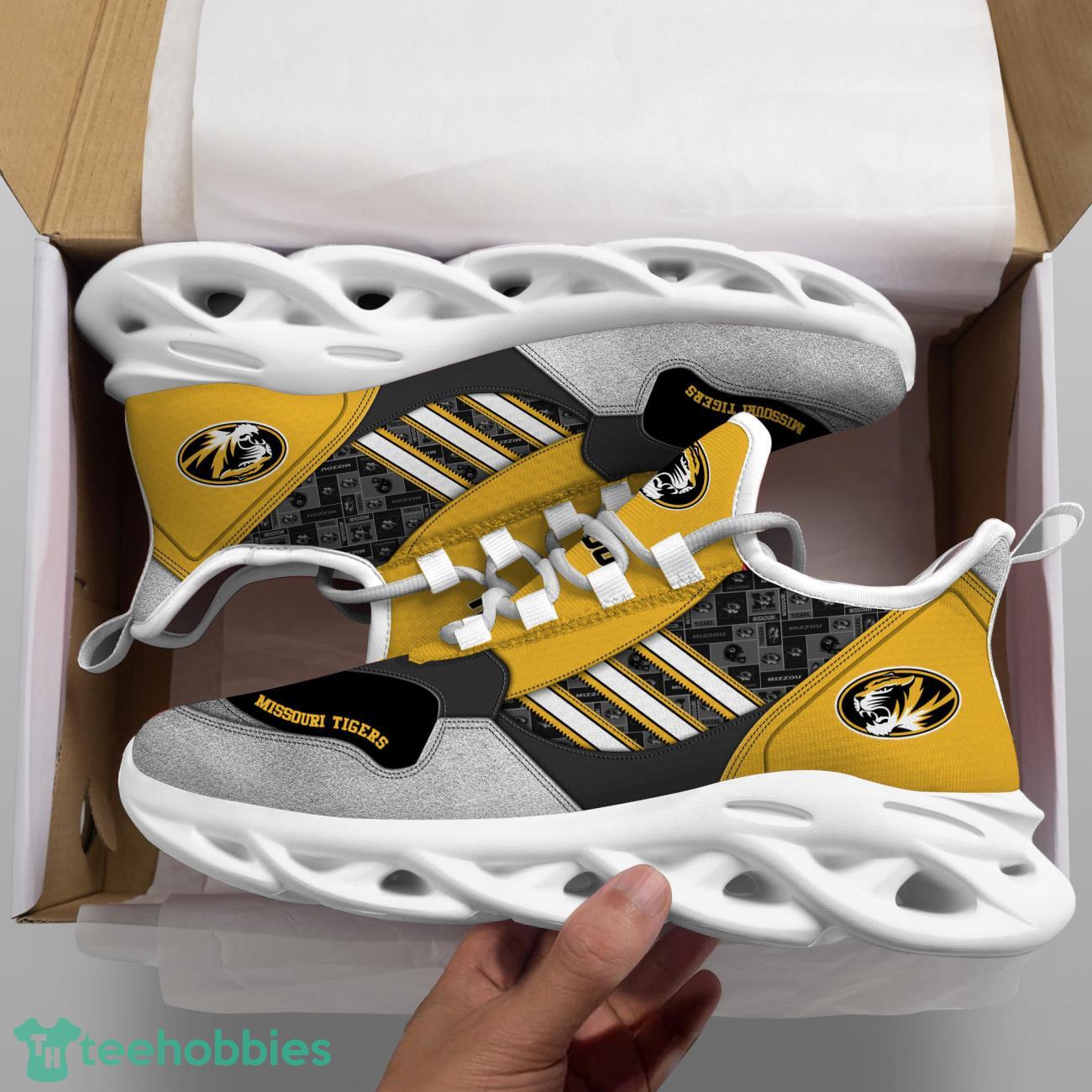Missouri Tigers NCAA2 Logo Sport Team Max Soul Shoes Clunky Running Sneakers Product Photo 2