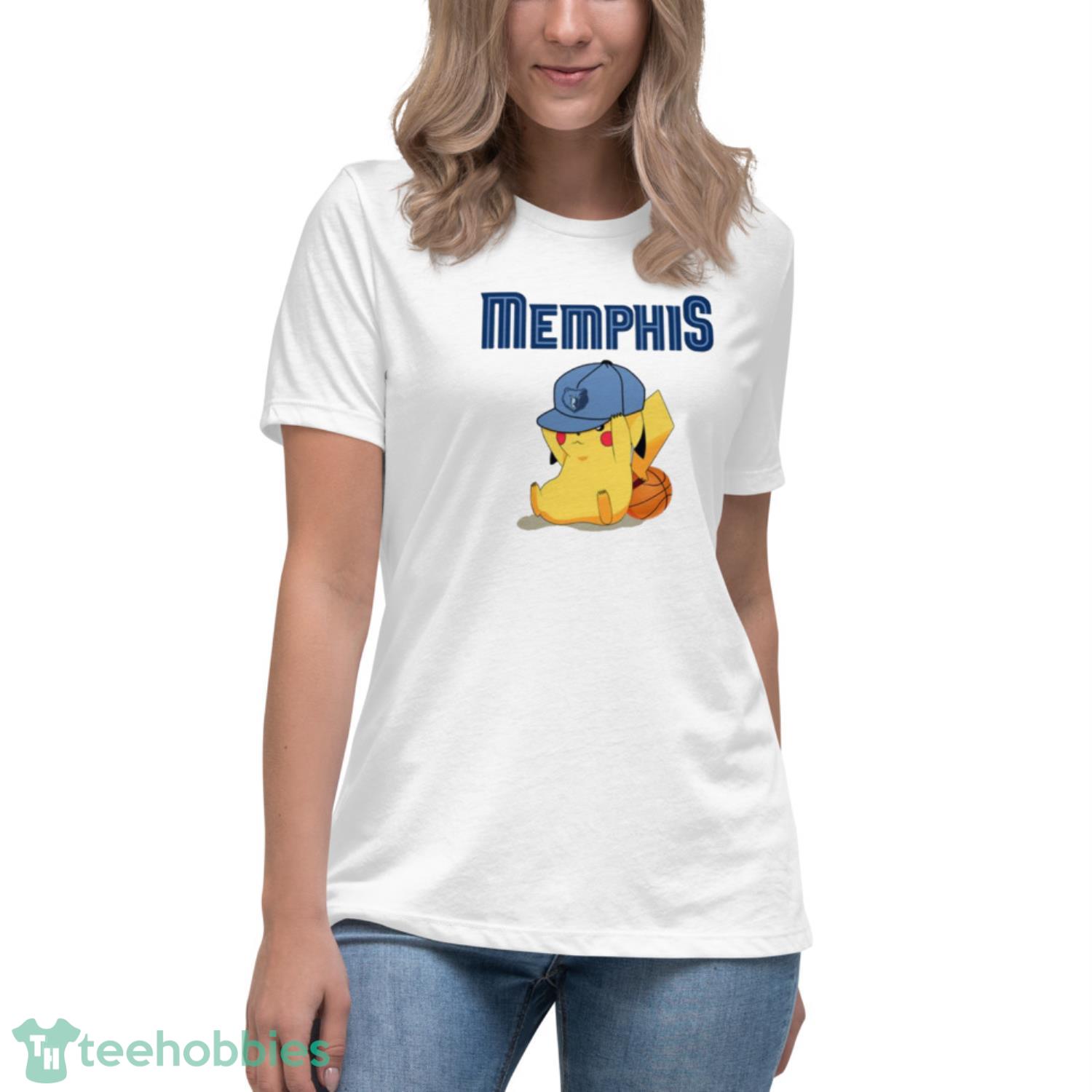 NBA Pikachu Basketball Sports Memphis Grizzlies T Shirt Product Photo 5