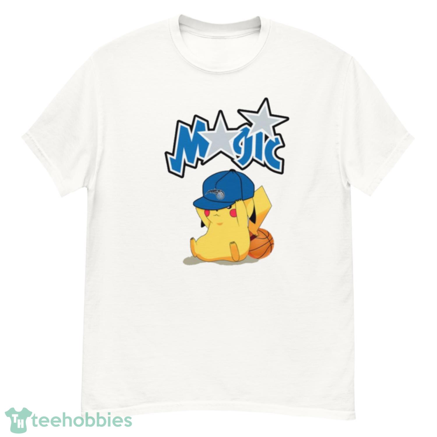 NBA Pikachu Basketball Sports Orlando Magic T Shirt Product Photo 1