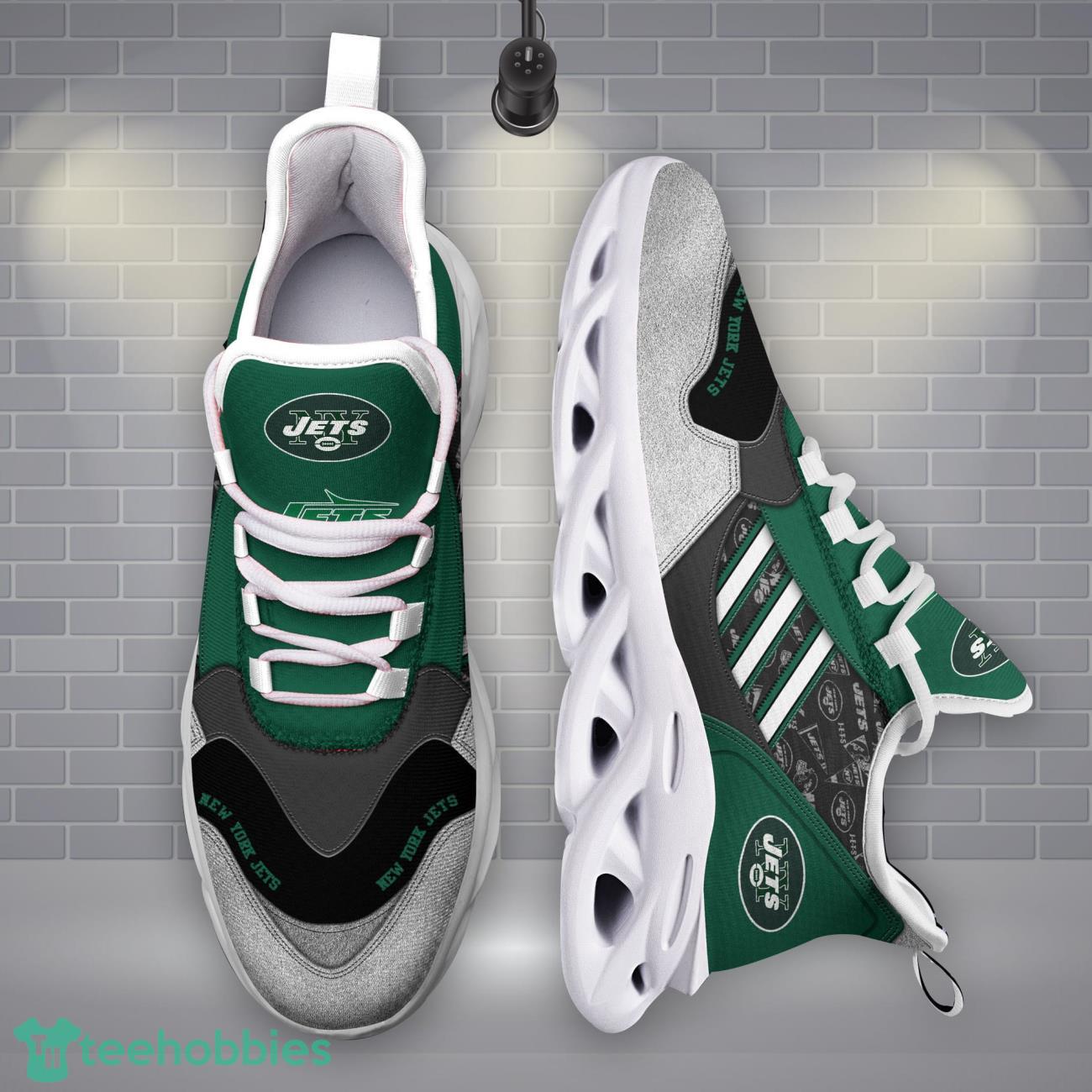 New York Jets NFL Logo Sport Team Max Soul Shoes Clunky Running Sneakers Product Photo 1