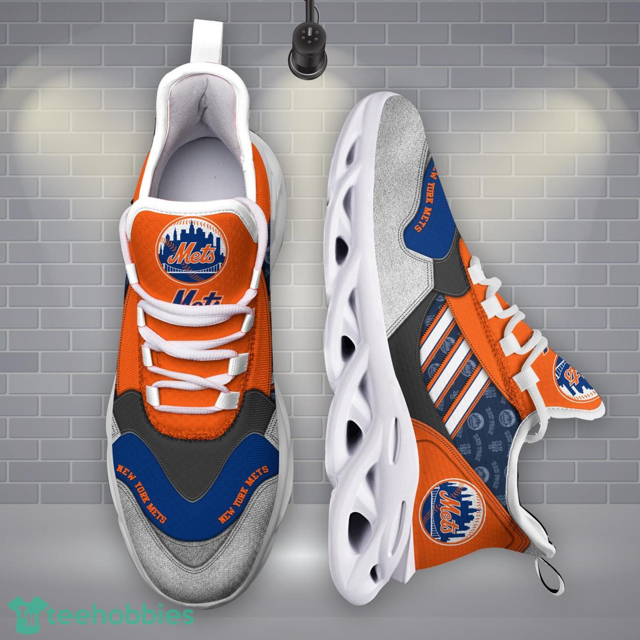 New York Mets MLB Logo Sport Team Max Soul Shoes Clunky Running Sneakers Product Photo 1