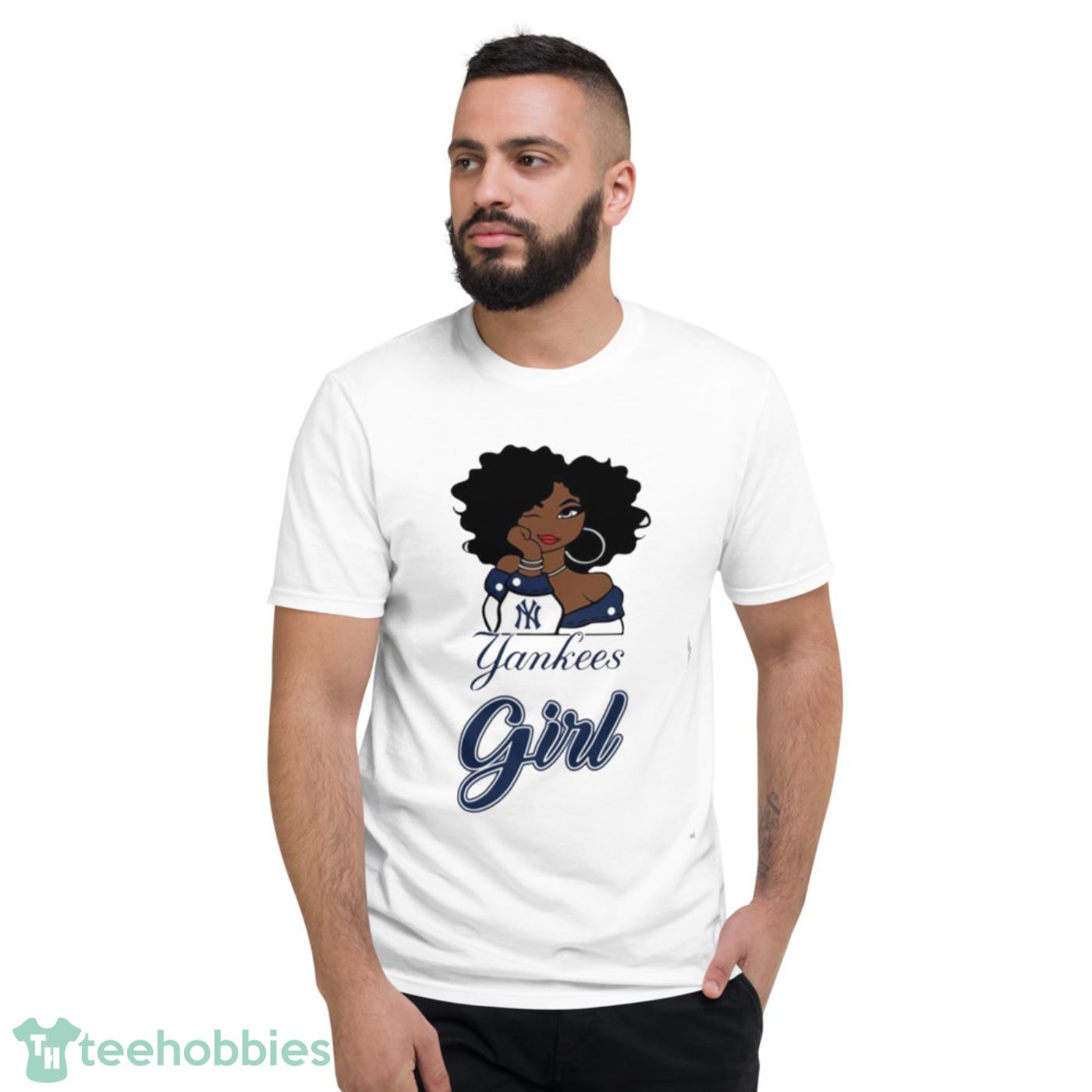 New York Yankeess Girl MLB T Shirt - Short Sleeve T-Shirt