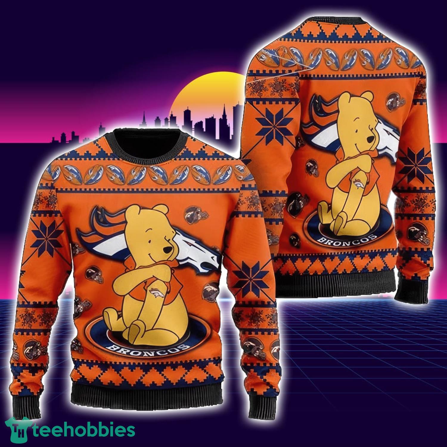 NFL Denver Broncos Christmas Gift Ugly Christmas Sweater Unisex Sweater  For Men And Women Product Photo 1