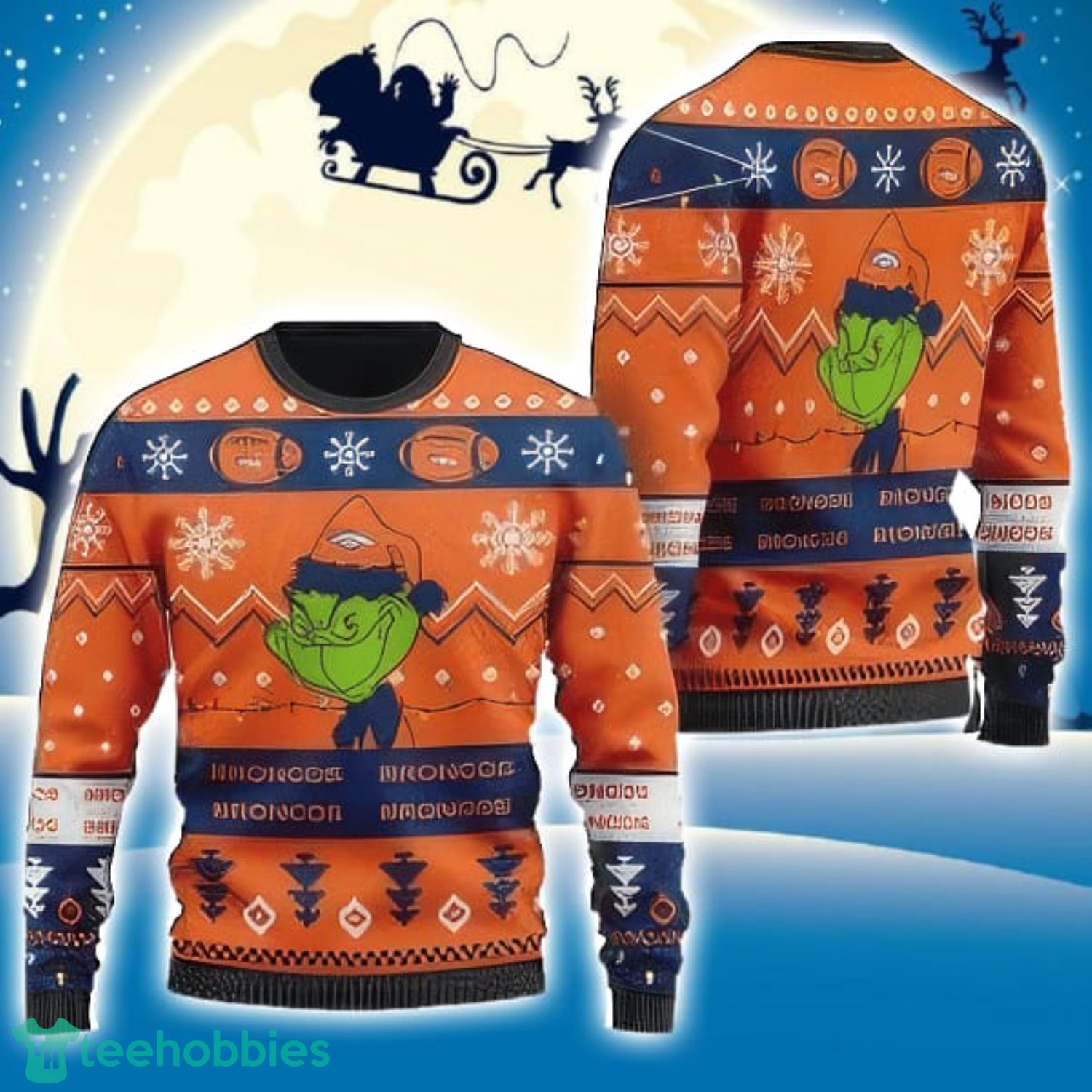 NFL Denver Broncos Christmas Gift Ugly Christmas Sweater Unisex Sweater Product Photo 1