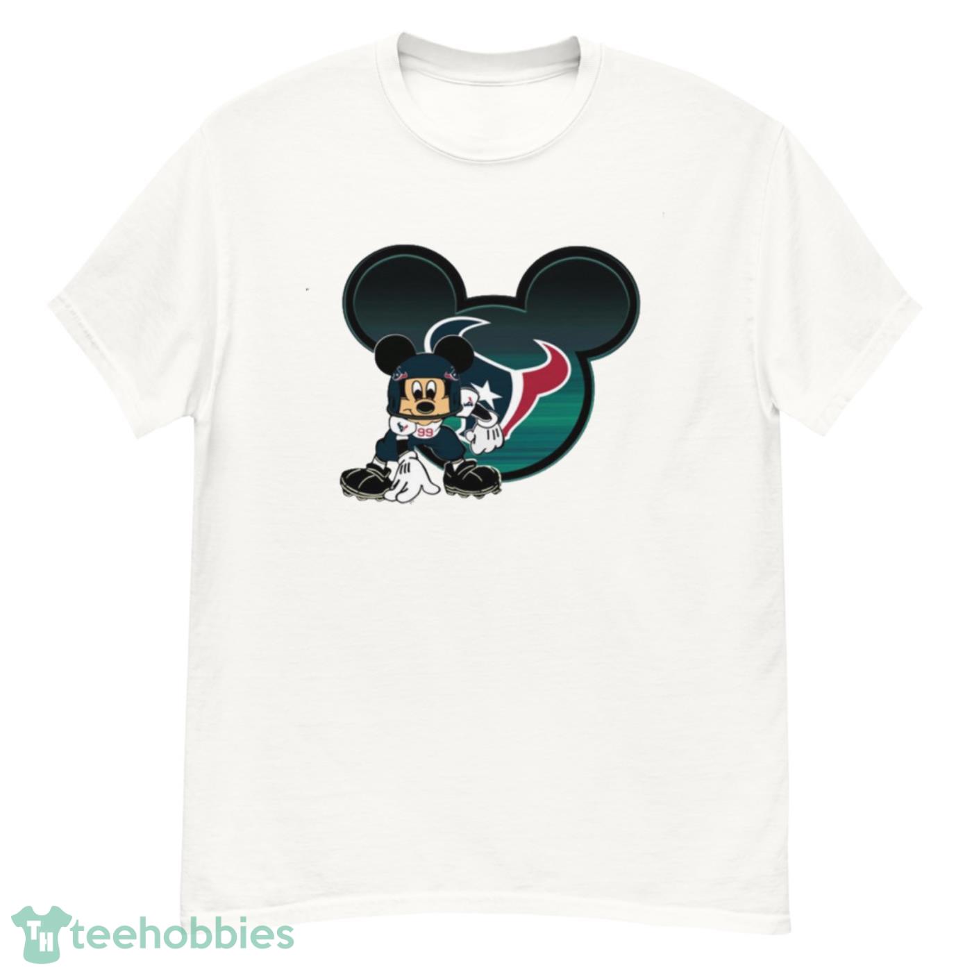 NFL Houston Texans Mickey Mouse Disney Football T Shirt T Shirt - G500 Men’s Classic T-Shirt