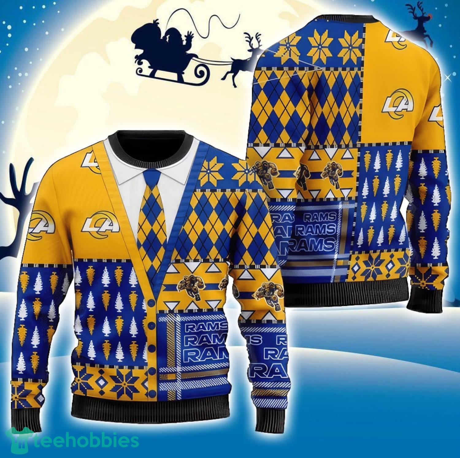 NFL Los Angeles Rams Christmas Gift Ugly Christmas Sweater Unisex Sweater Product Photo 1