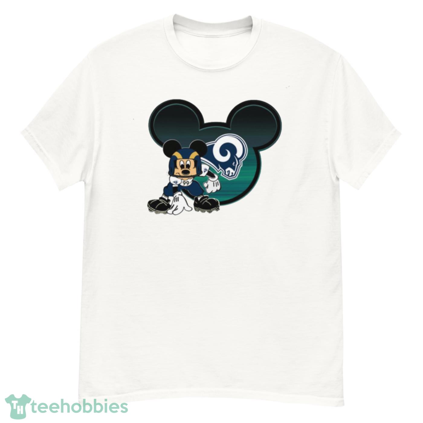 NFL Los Angeles Rams Mickey Mouse Disney Football T Shirt T Shirt - G500 Men’s Classic T-Shirt