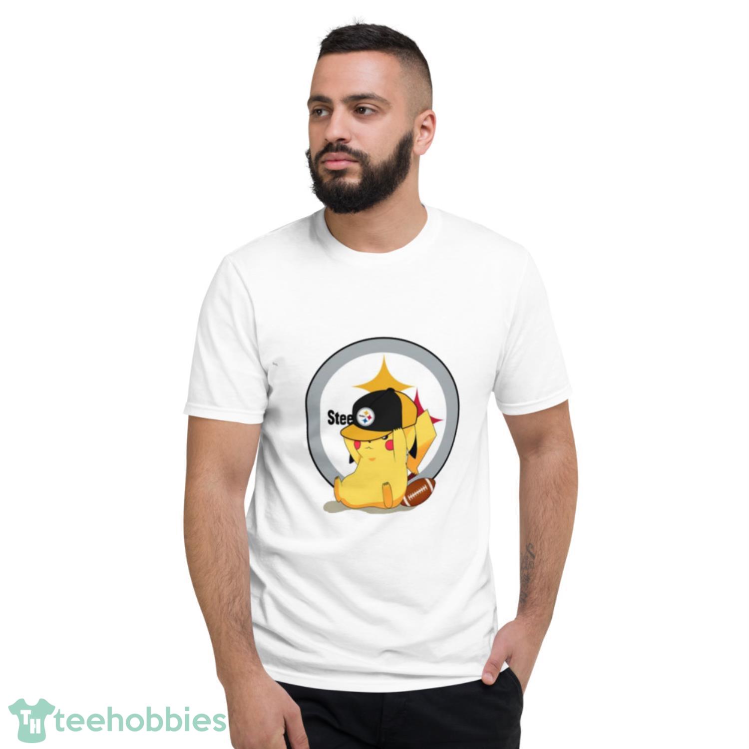 NFL Pikachu Football Sports Pittsburgh Steelers T Shirt Product Photo 2