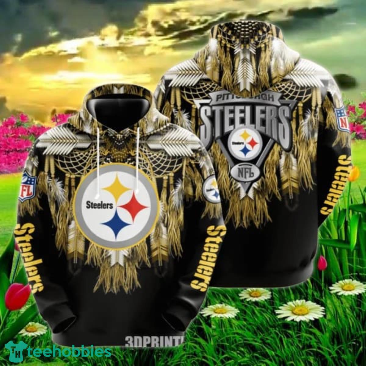 NFL Pittsburgh Steelers 3D Hoodie Impressive Gift For Fans Men Women Product Photo 1