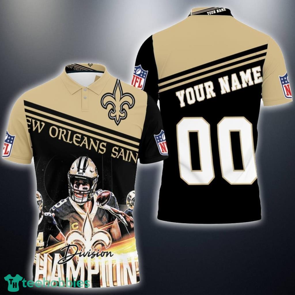 Nfl Season New Orleans Saints Best Team Great Players Nfc South Division Champions Personalized Polo Shirt Product Photo 1