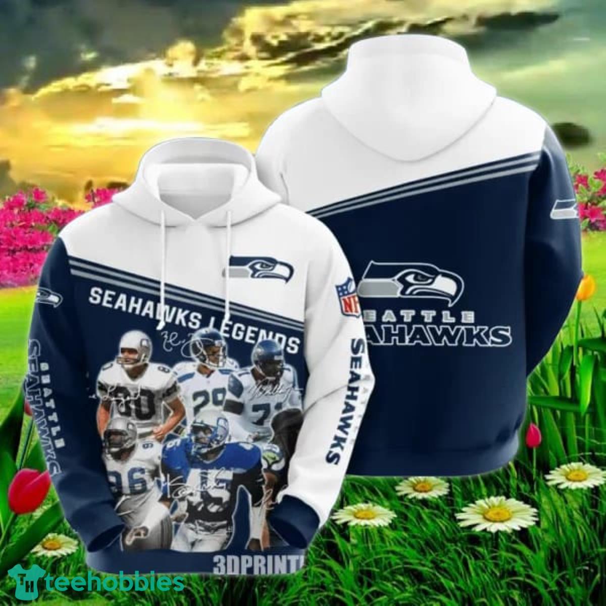 NFL Seattle Seahawks 3D Hoodie Impressive Gift For Fans Product Photo 1