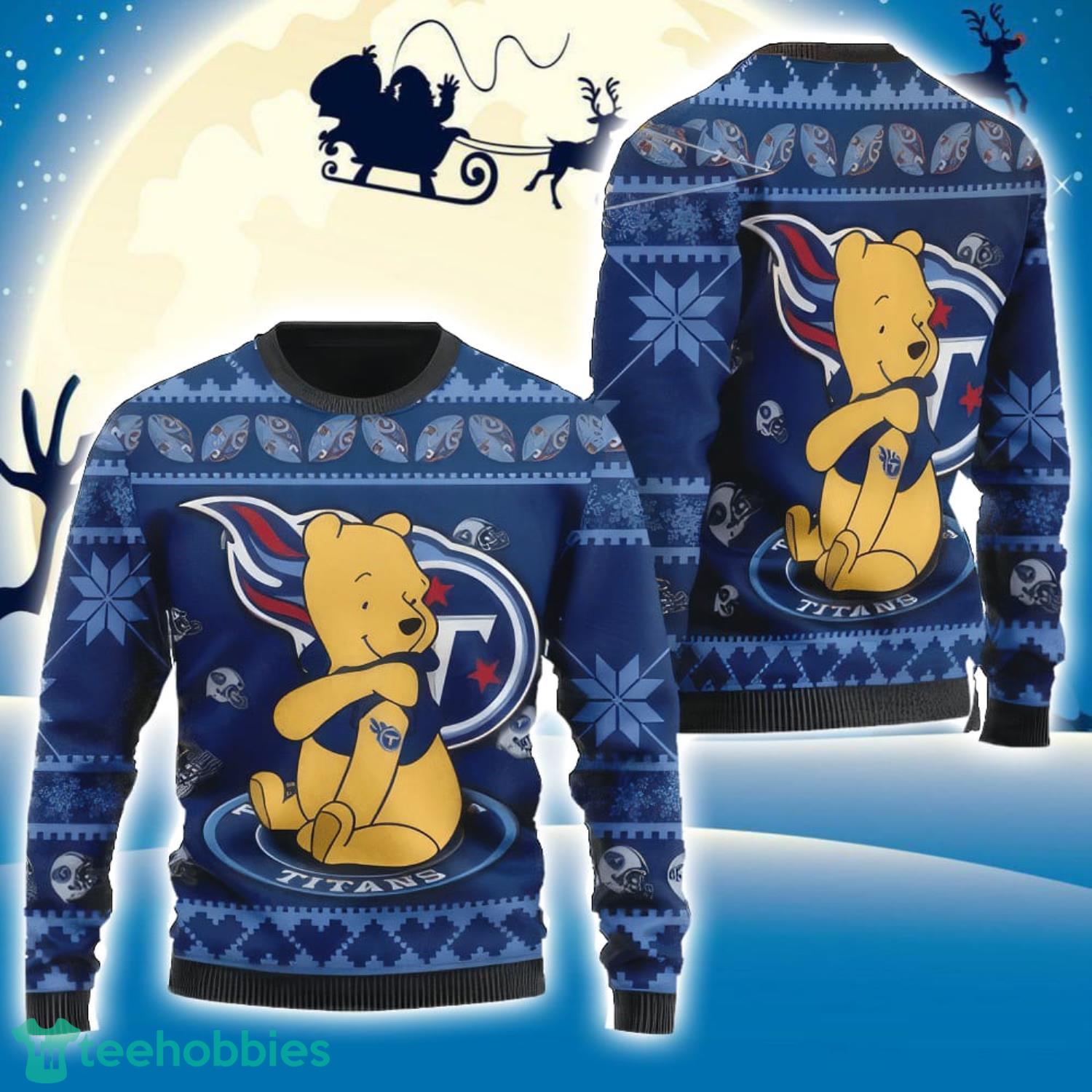 NFL Tennessee Titans Christmas Gift Ugly Christmas Sweater Unisex Sweater Product Photo 1