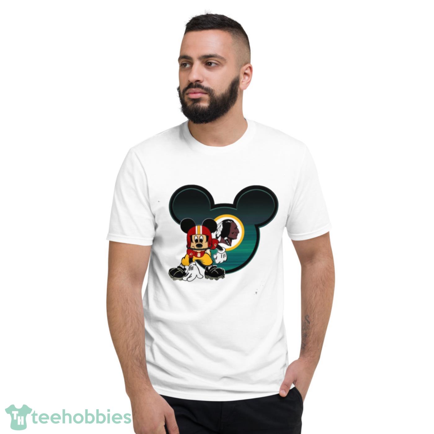 NFL Washington Redskins Mickey Mouse Disney Football T Shirt T Shirt - Short Sleeve T-Shirt