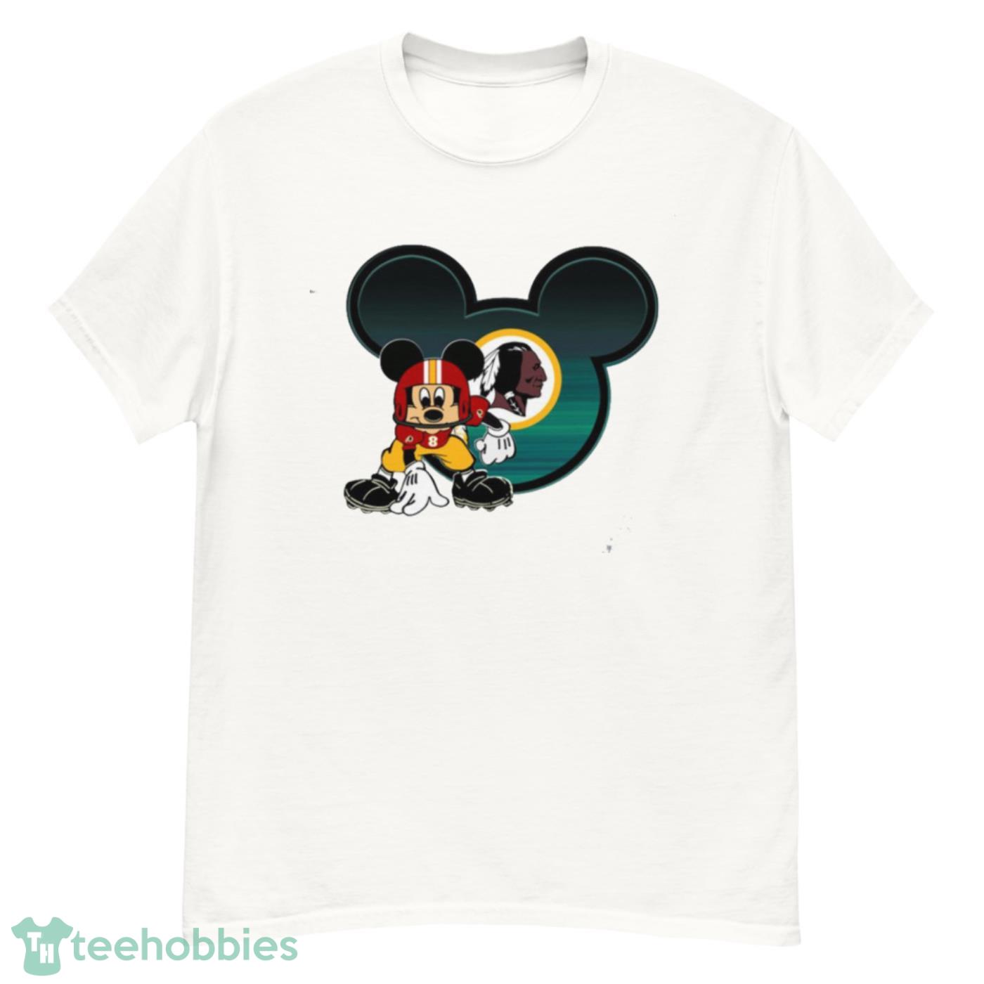 NFL Washington Redskins Mickey Mouse Disney Football T Shirt T Shirt - G500 Men’s Classic T-Shirt