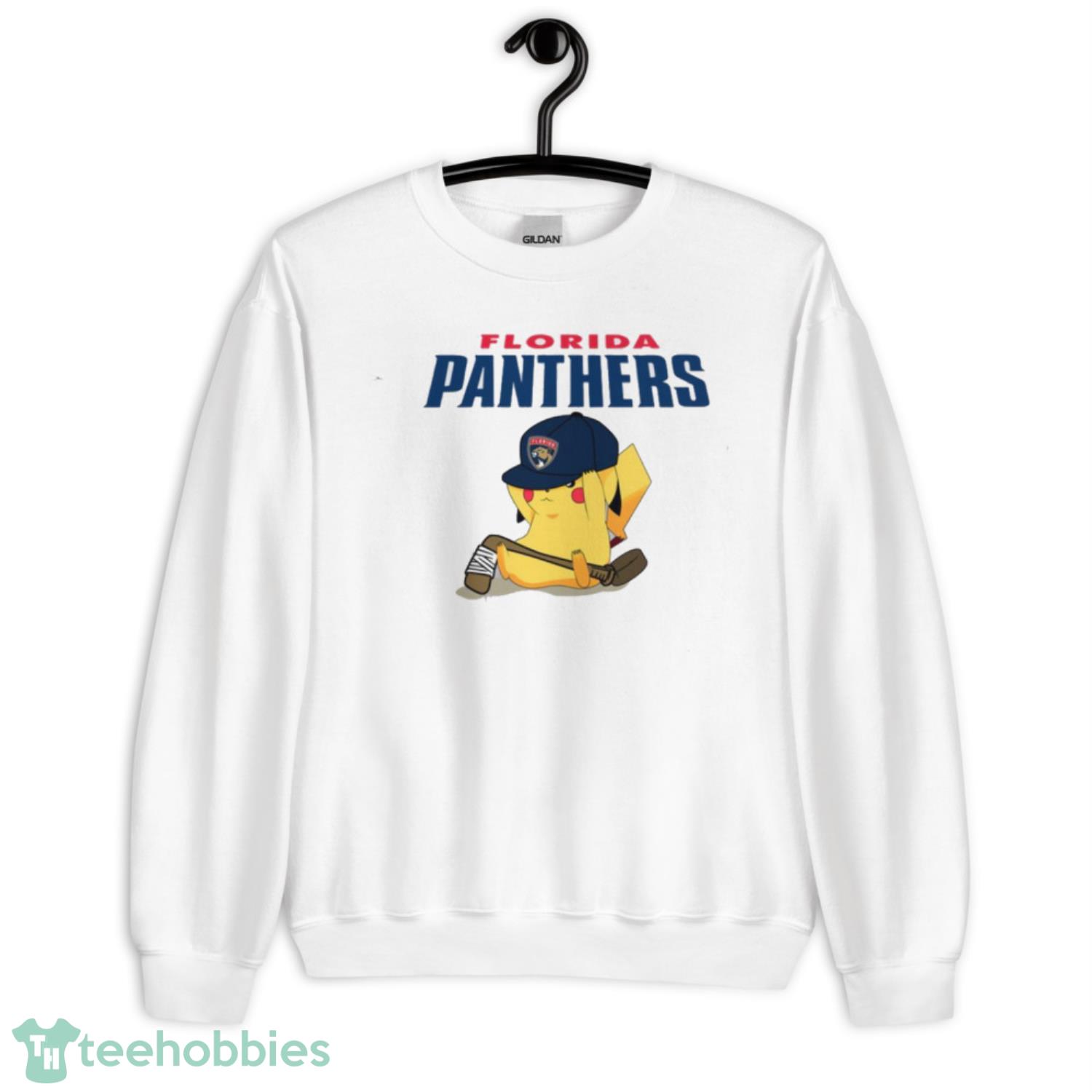 NHL Pikachu Hockey Sports Florida Panthers T Shirt Product Photo 3