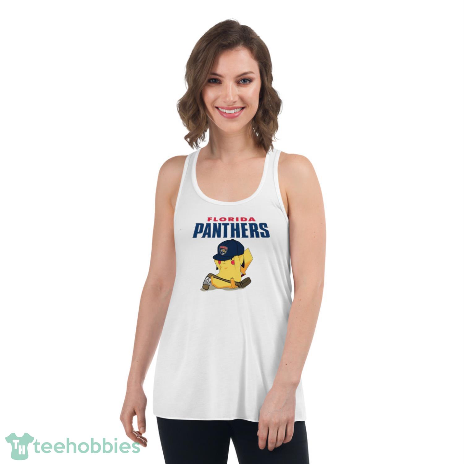 NHL Pikachu Hockey Sports Florida Panthers T Shirt Product Photo 4
