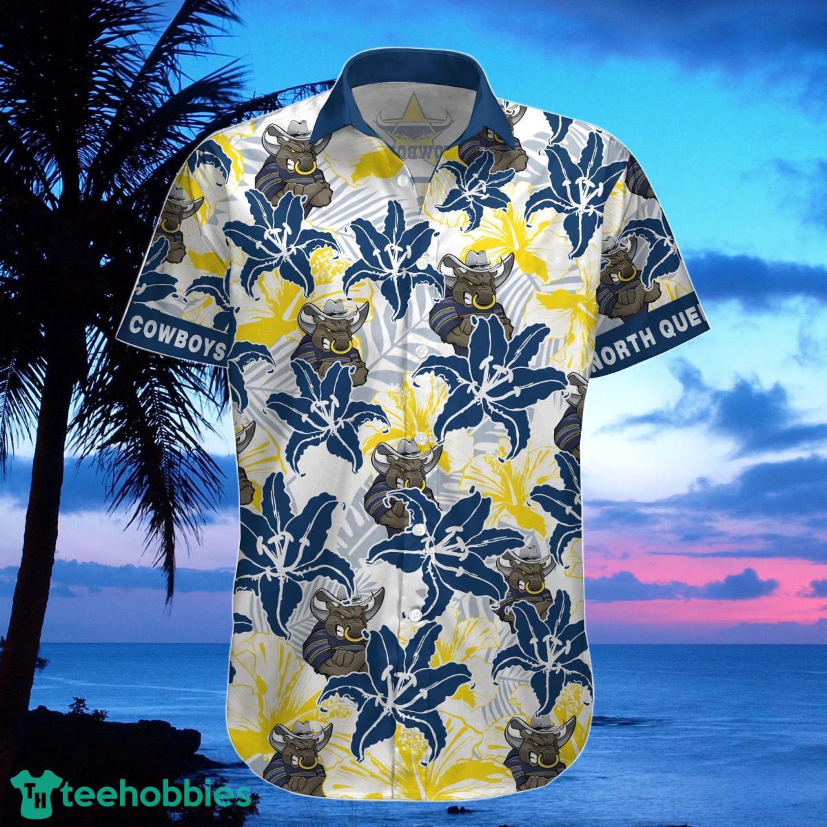 Bule Helmet Dallas Cowboys Hawaiian Shirt - Thoughtful Personalized Gift  For The Whole Family