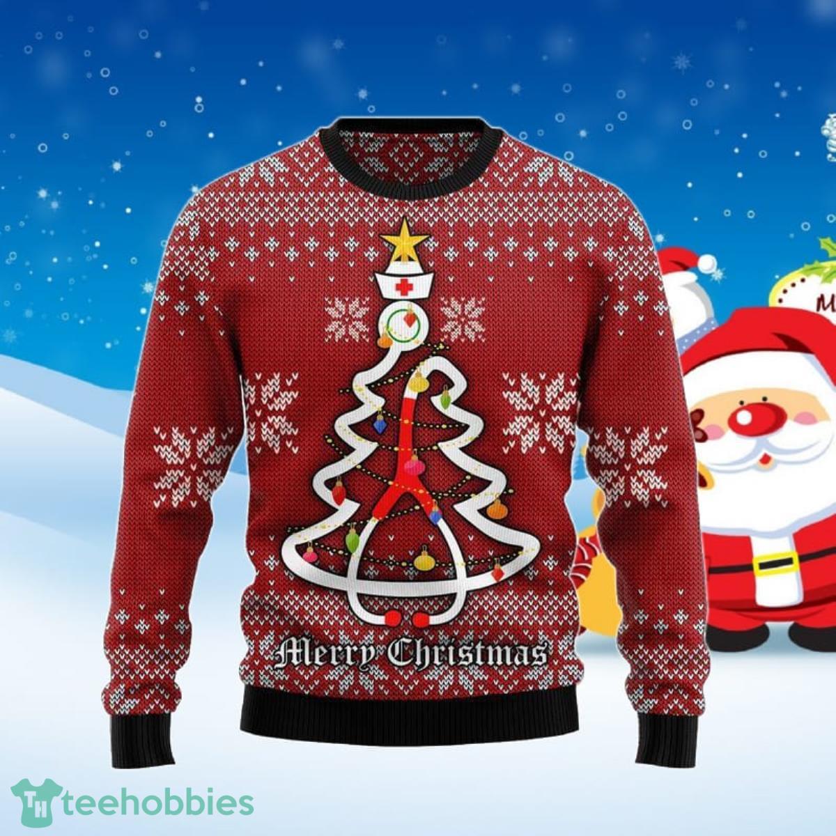 Nurse Ugly Christmas Sweater Special Gift For Men And Women Product Photo 1