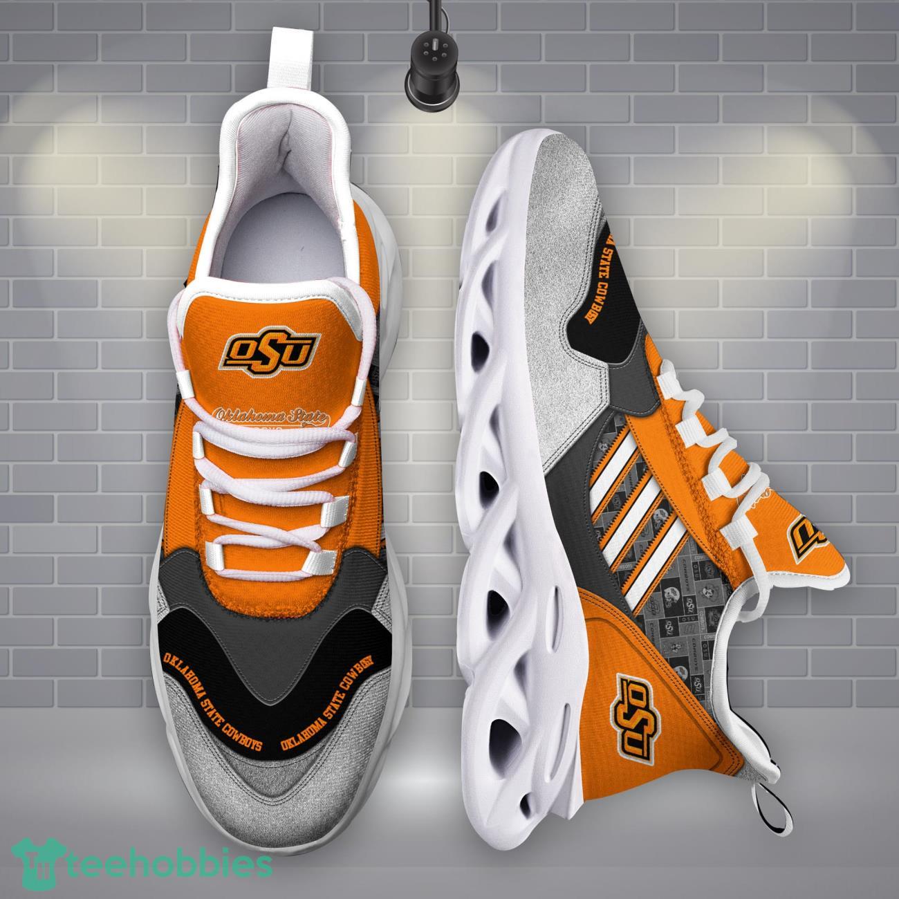 Oklahoma State Cowboys NCAA1 Logo Sport Team Max Soul Shoes Clunky Running Sneakers Product Photo 1