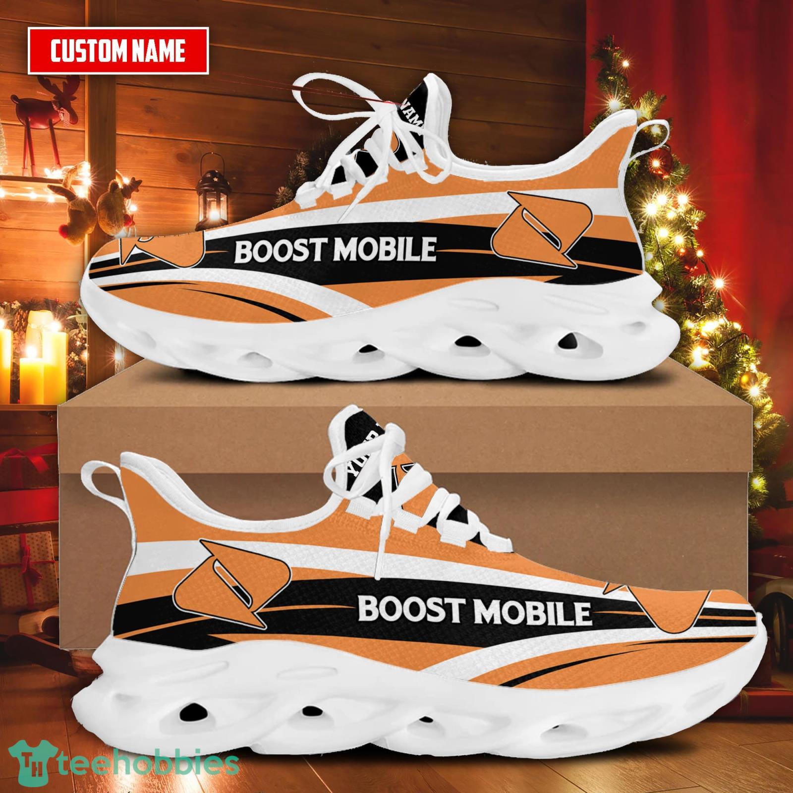 Personalized Name Boost Mobile Max Soul Sneakers Men And Women Sport Shoes Product Photo 2