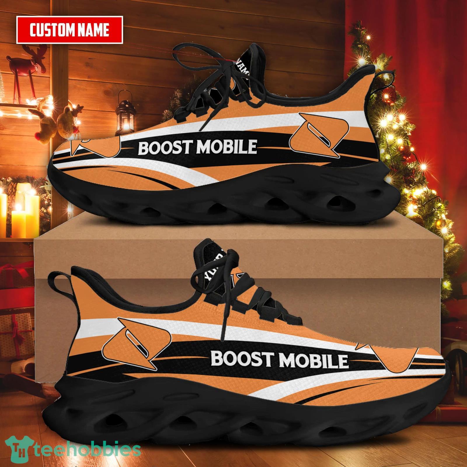Personalized Name Boost Mobile Max Soul Sneakers Men And Women Sport Shoes Product Photo 1