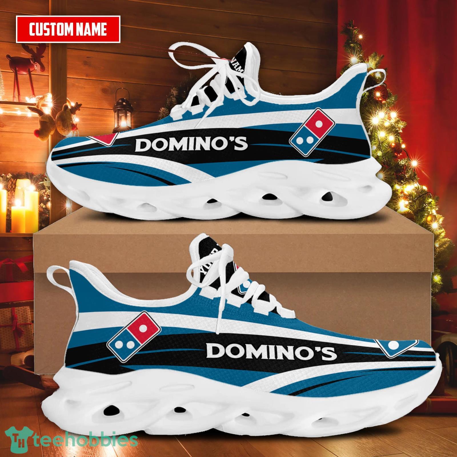 Personalized Name Dominos Pizza Max Soul Sneakers Men And Women Sport Shoes Product Photo 2