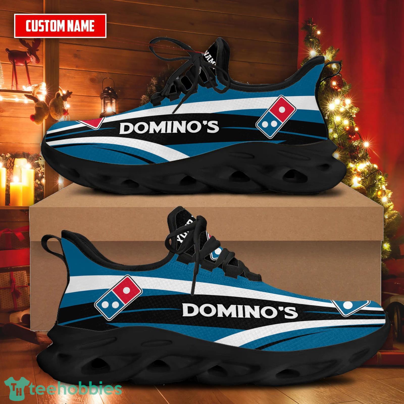 Personalized Name Domino's Pizza Max Soul Sneakers Men And Women Sport Shoes Product Photo 1