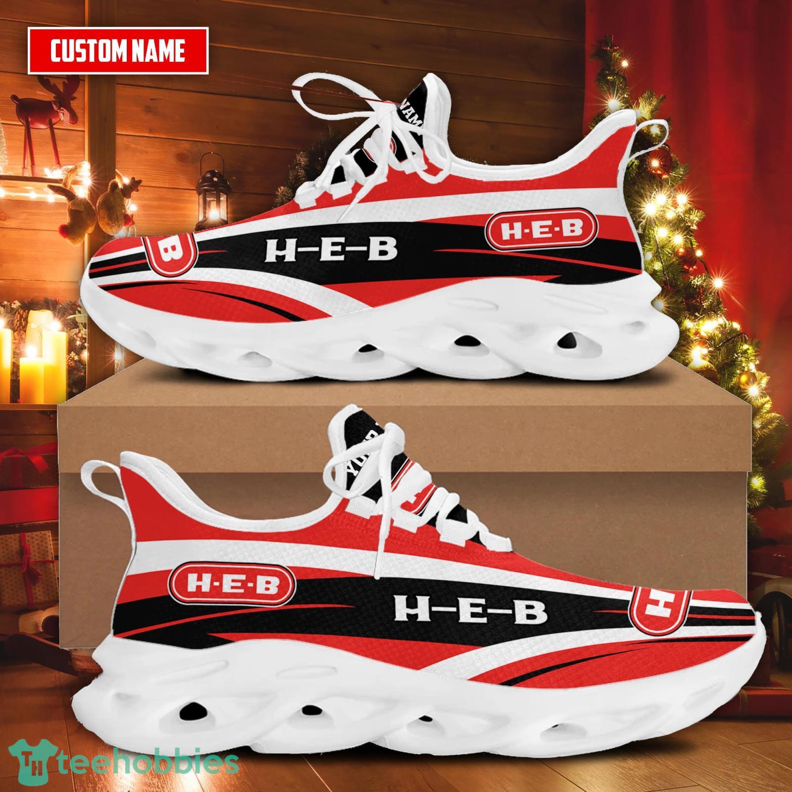 Personalized Name H-E-B Max Soul Sneakers Men And Women Sport Shoes Product Photo 2