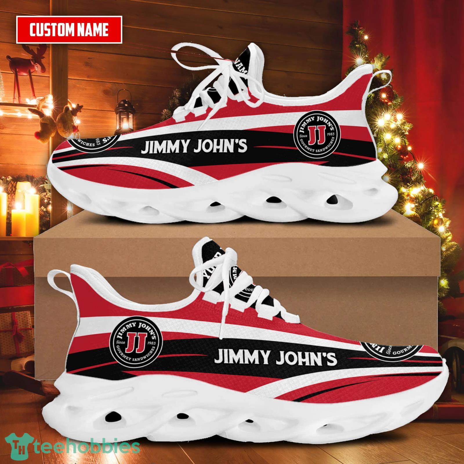 Personalized Name Jimmy Johns Max Soul Sneakers Men And Women Sport Shoes Product Photo 2