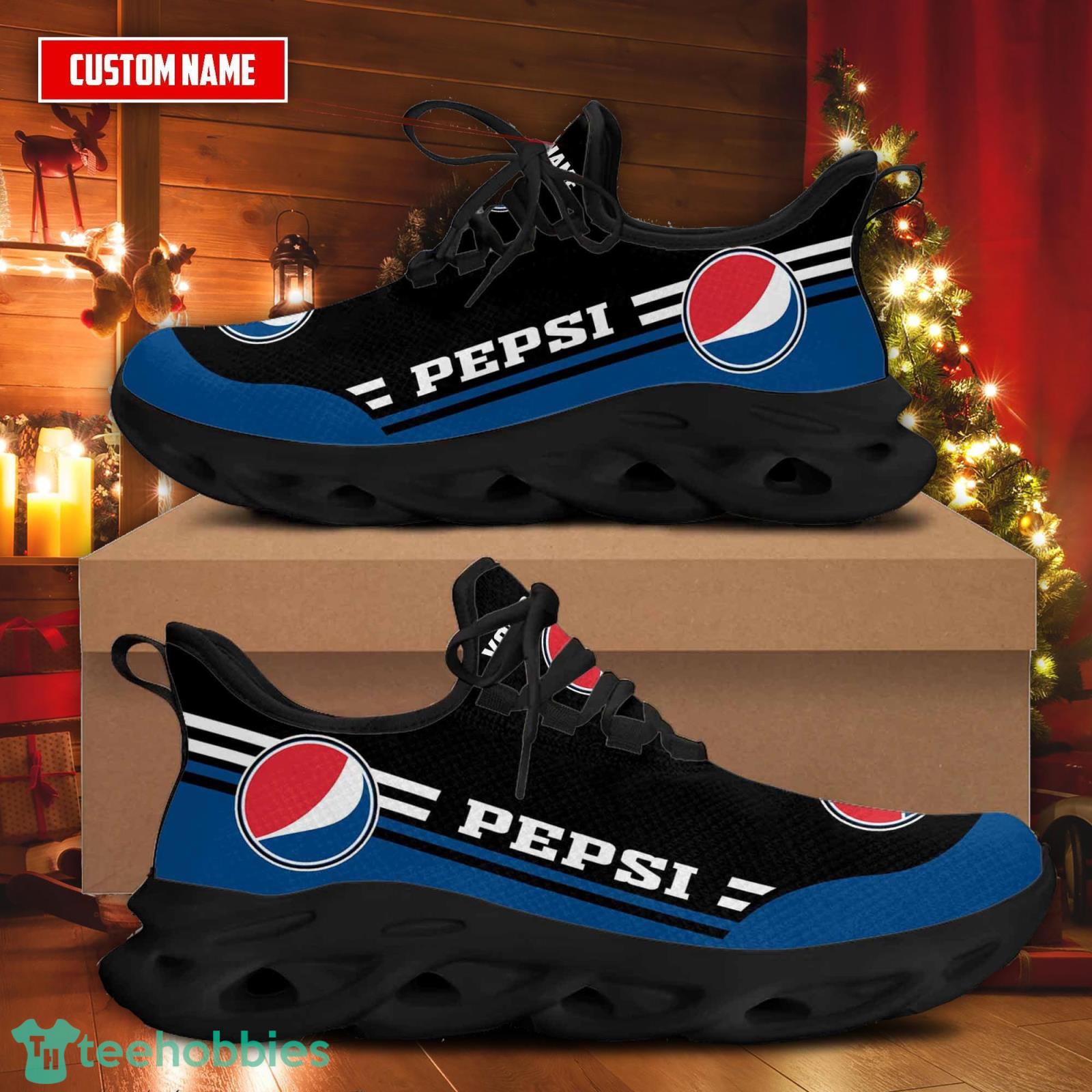 Personalized Name Pepsi Max Soul Sneakers Men And Women Sport Shoes Product Photo 1