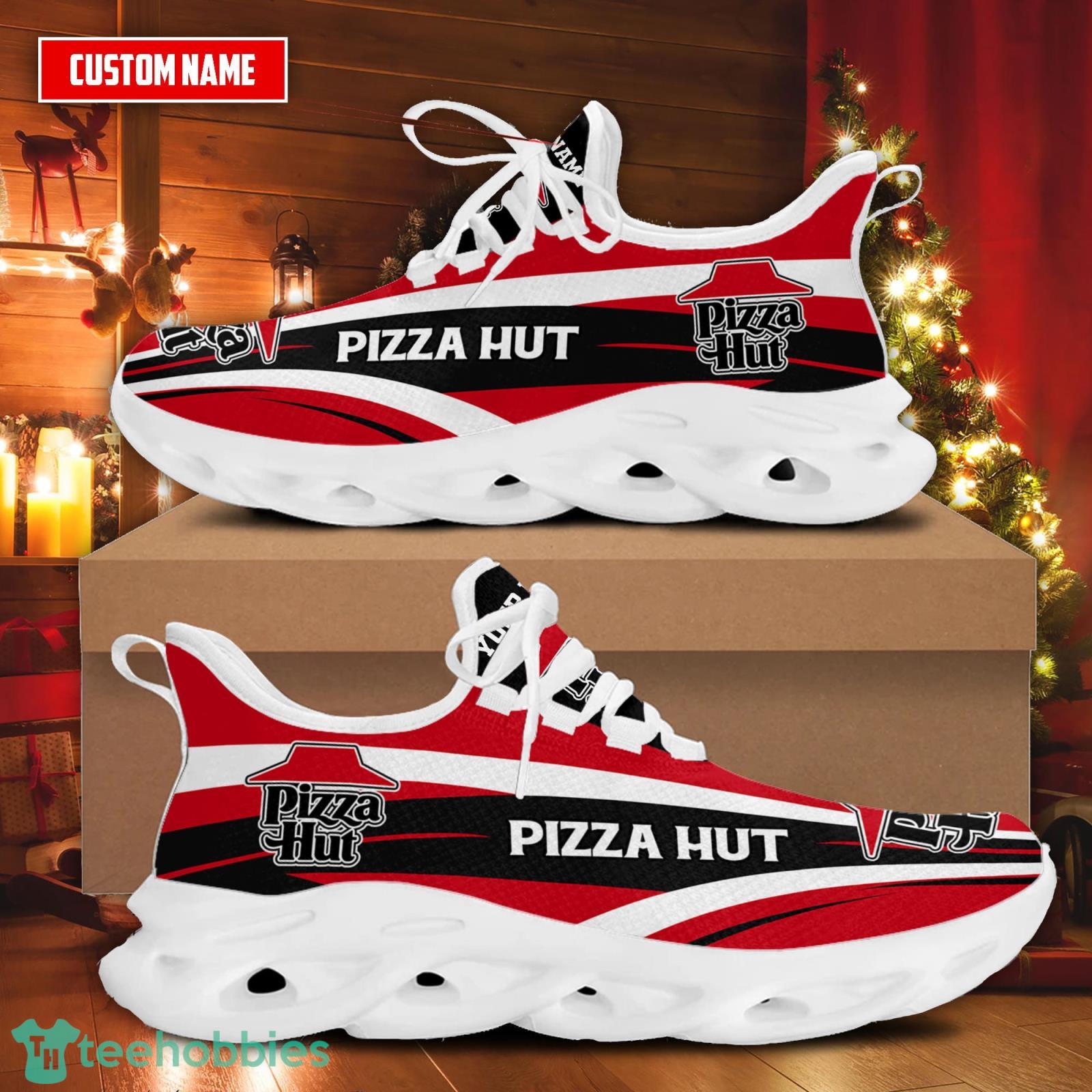Personalized Name Pizza Hut Max Soul Sneakers Men And Women Sport Shoes Product Photo 2