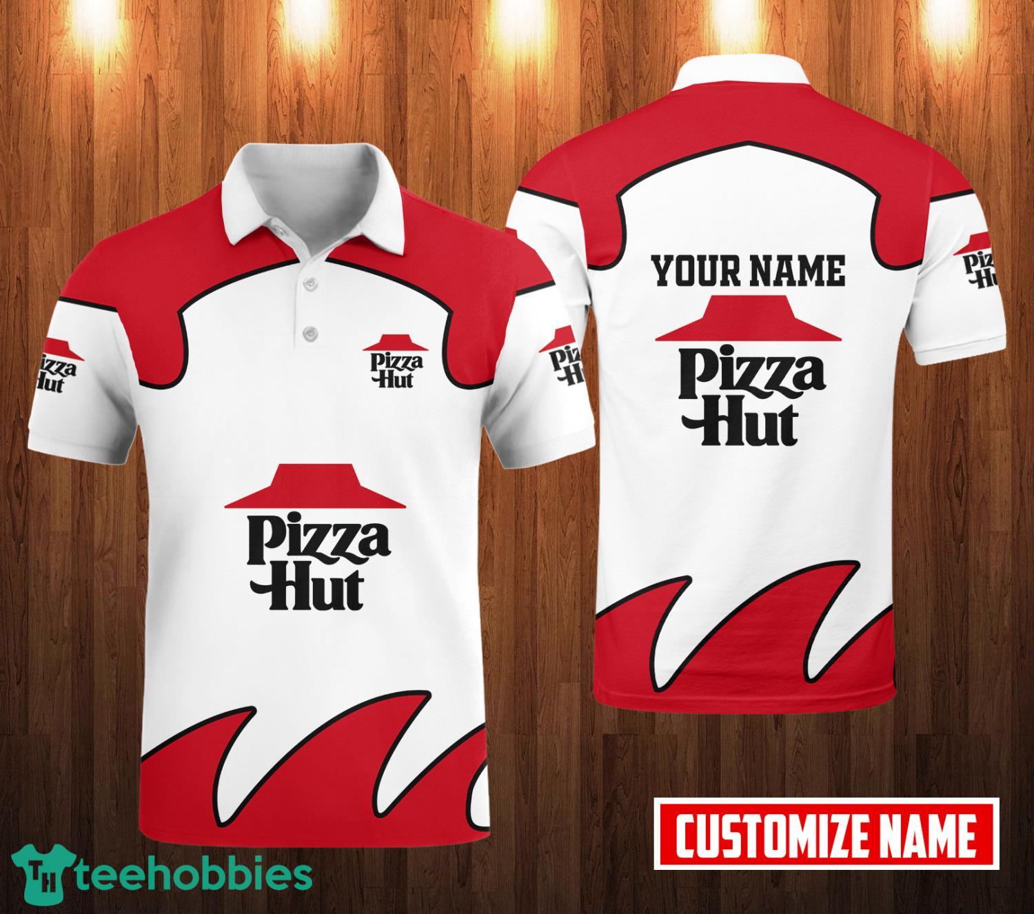 Personalized Name Pizza Hut Polo Shirt Best Sport Gift For Fans Product Photo 1 Personalized Name Pizza Hut Polo Shirt Best Sport Gift For Fans Product Photo 1