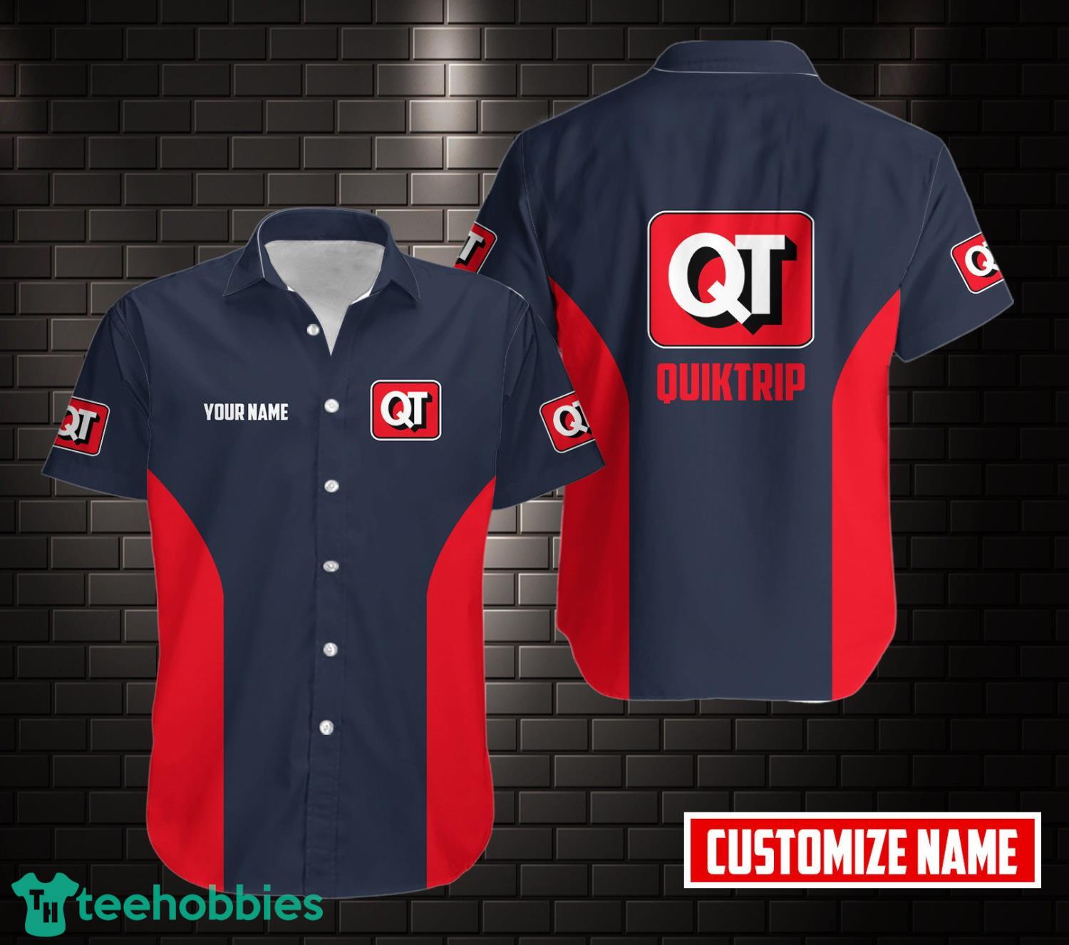 Personalized Name Quiktrip Fans Gift 3D Hawaiian Shirt Product Photo 1