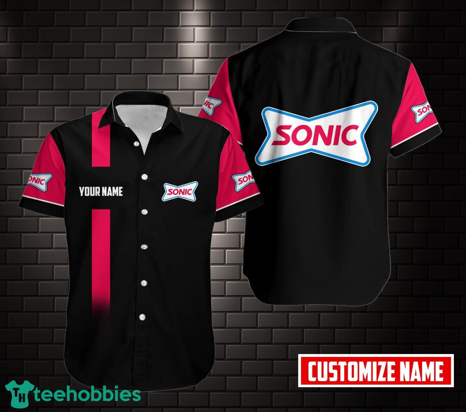 Personalized Name Sonic Drive-In All Over Printed 3D Hawaiian Shirt Product Photo 1