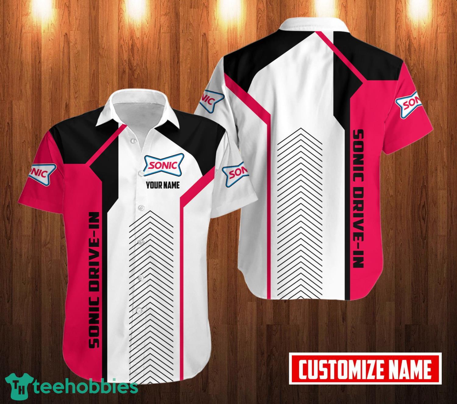 Personalized Name Sonic Drive-In Fans Gift 3D Hawaiian Shirt Product Photo 1
