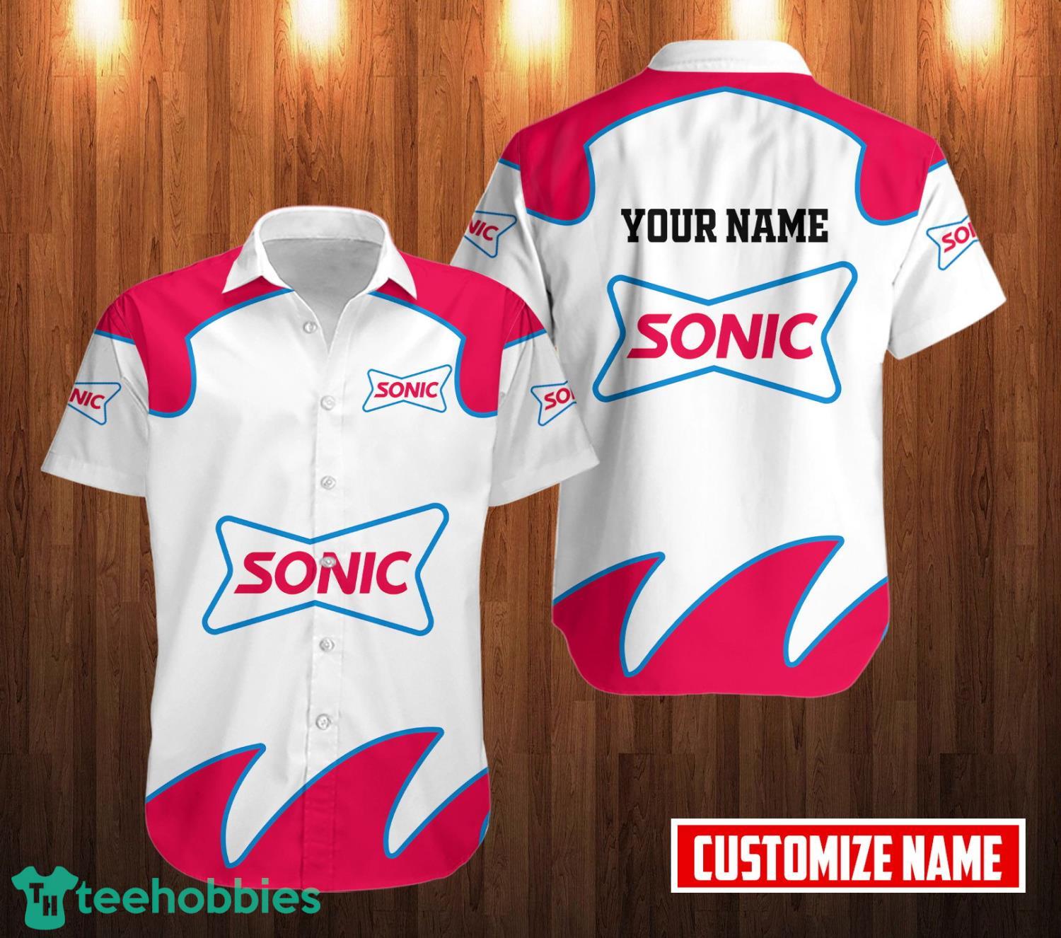 Personalized Name Sonic Drive-Inlover Summer Gift Aloha 3D Hawaiian Shirt Product Photo 1
