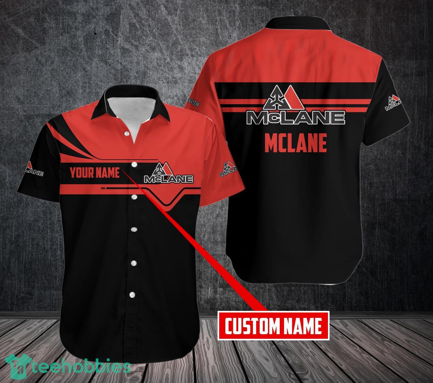 Personalized Name Special Gift Mclane Short Sleeve 3D Hawaiian Shirt Product Photo 1