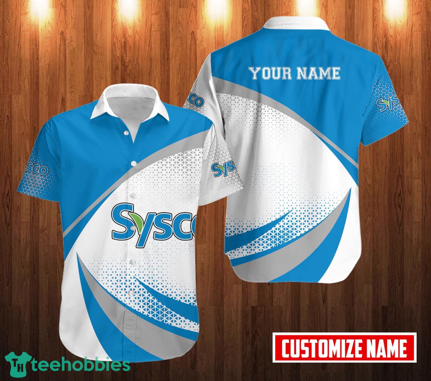 Personalized Name Sysco Aloha 3D Hawaiian Shirt Gift For Summer Product Photo 1