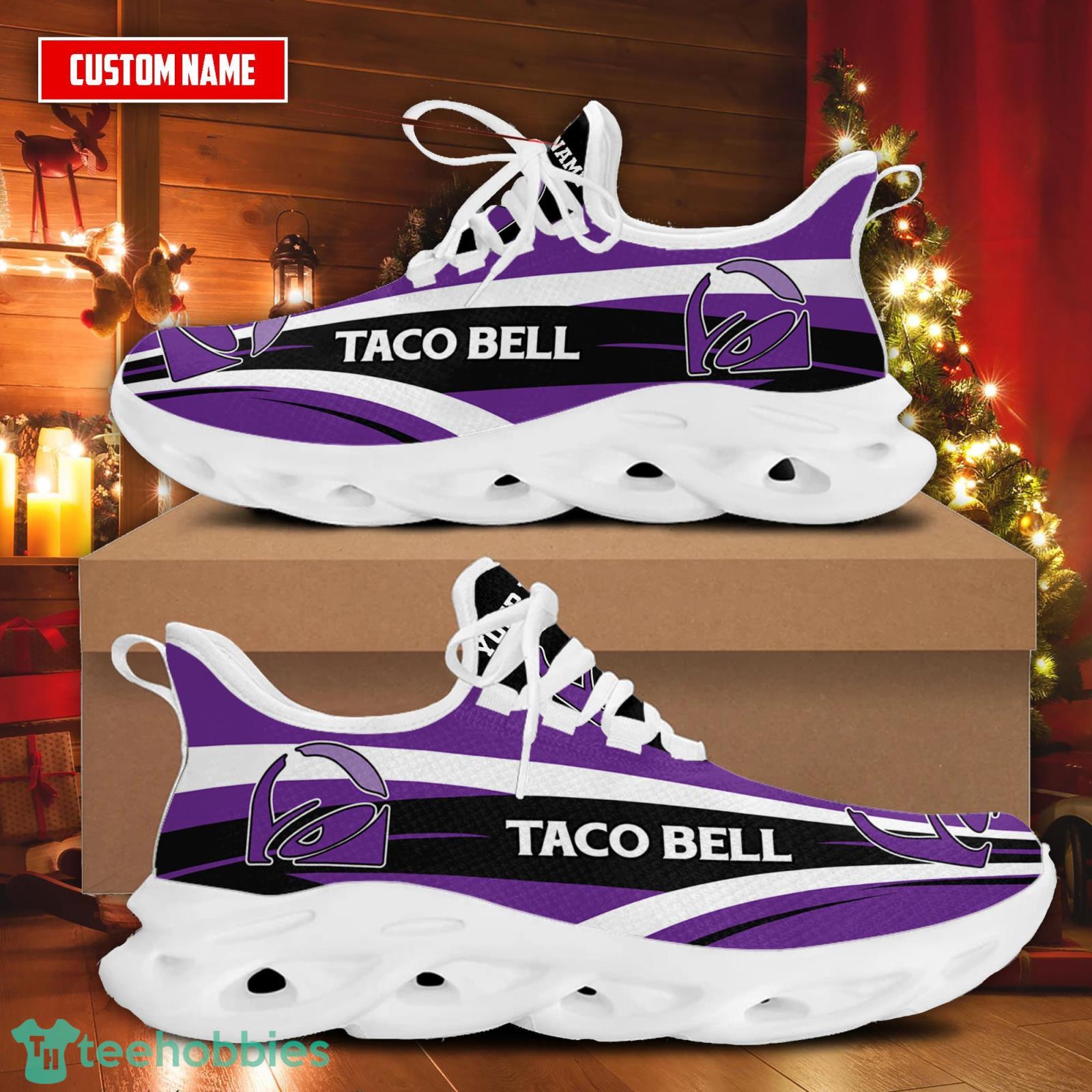 Personalized Name Taco Bell Max Soul Sneakers Men And Women Sport Shoes Product Photo 2