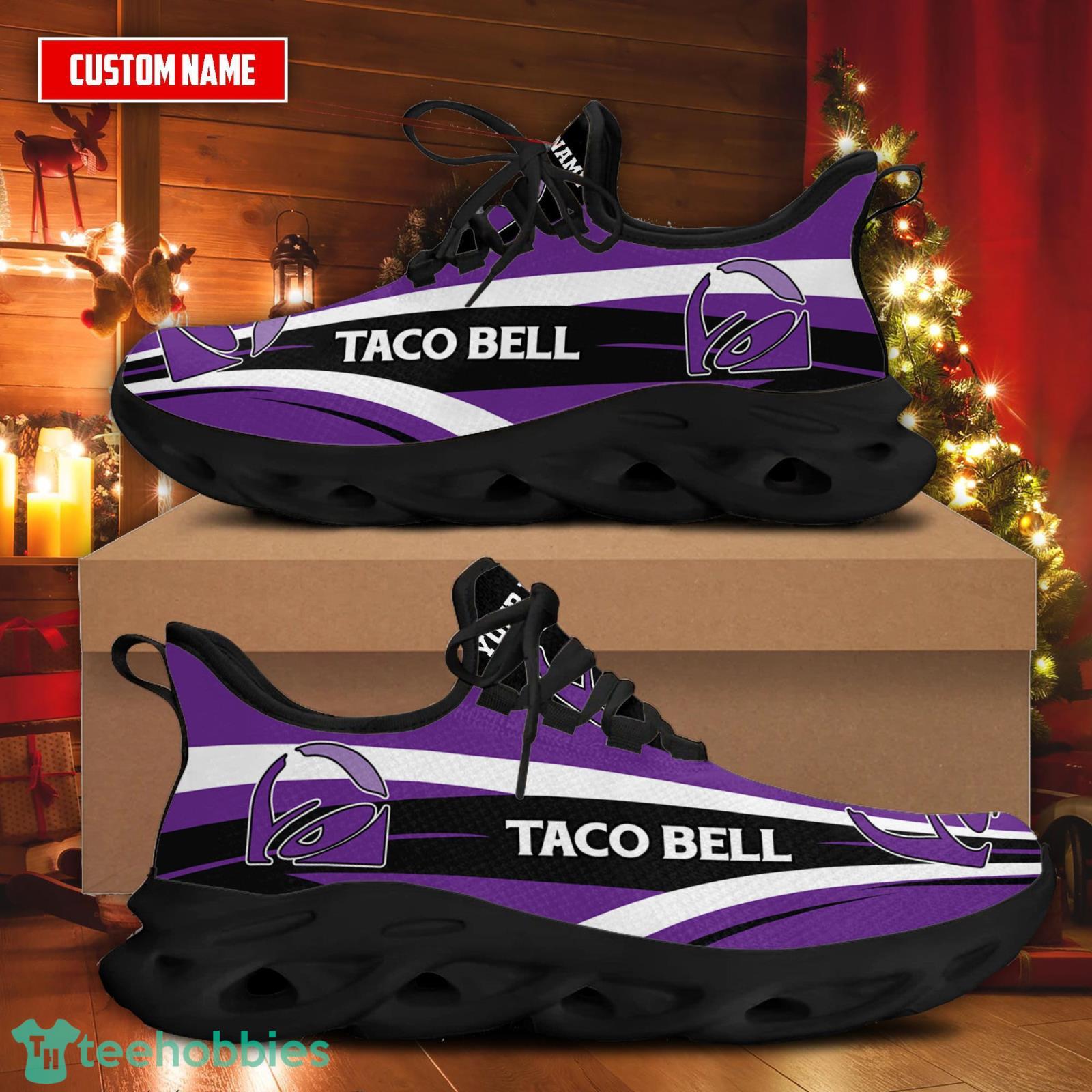 Personalized Name Taco Bell Max Soul Sneakers Men And Women Sport Shoes Product Photo 1