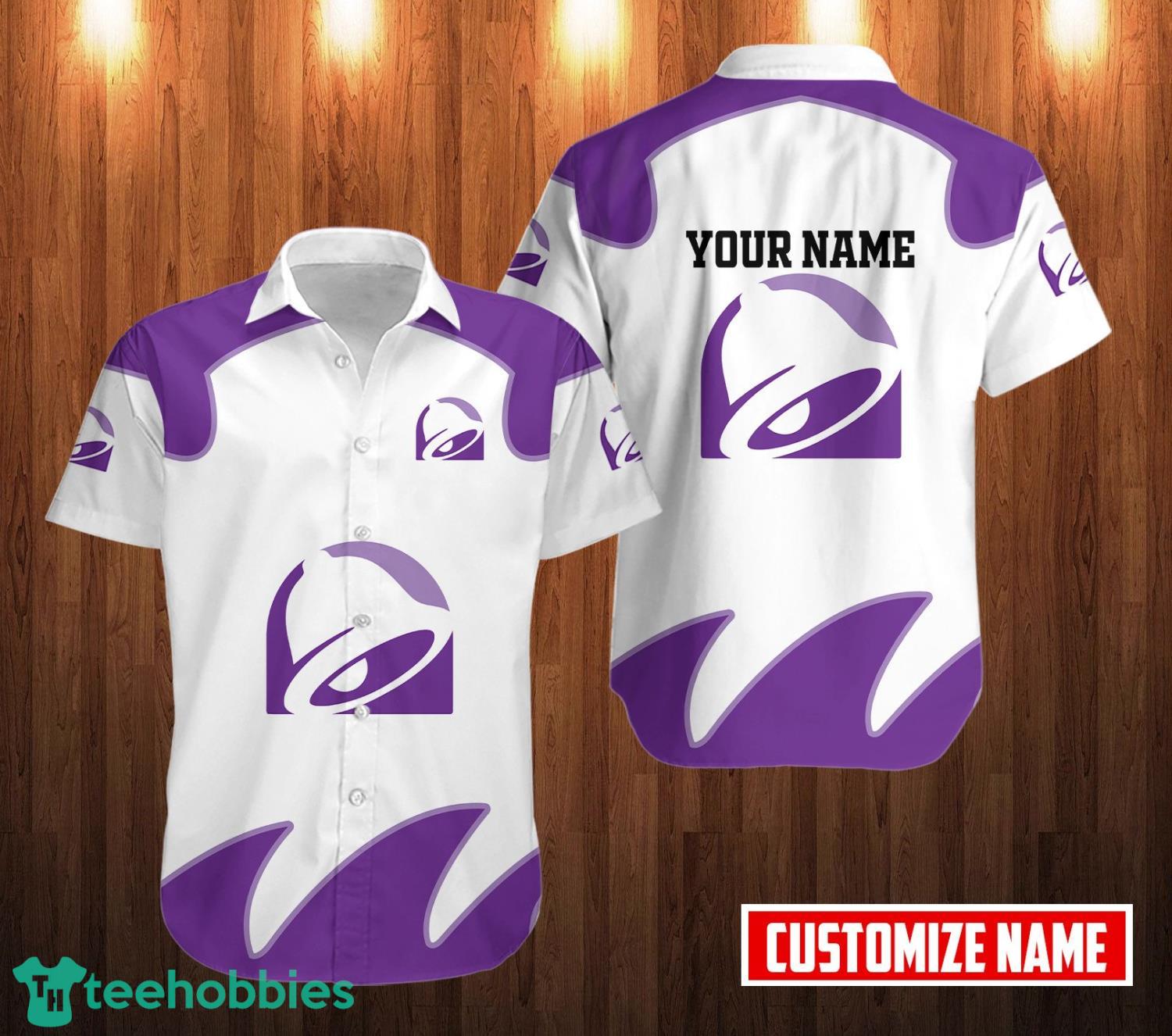 Personalized Name Taco Belllover Summer Gift Aloha 3D Hawaiian Shirt Product Photo 1