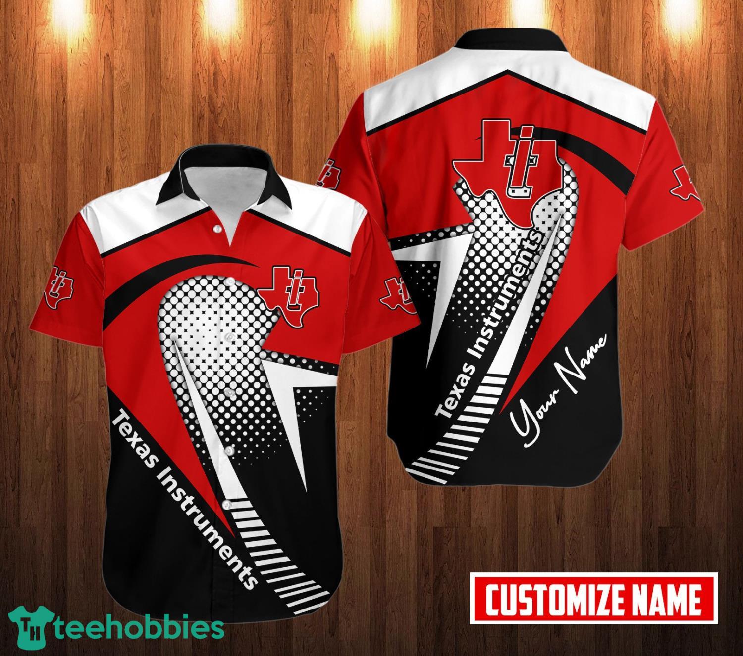 Personalized Name Texas Instruments Lover Gift 3D Hawaiian Shirt Product Photo 1