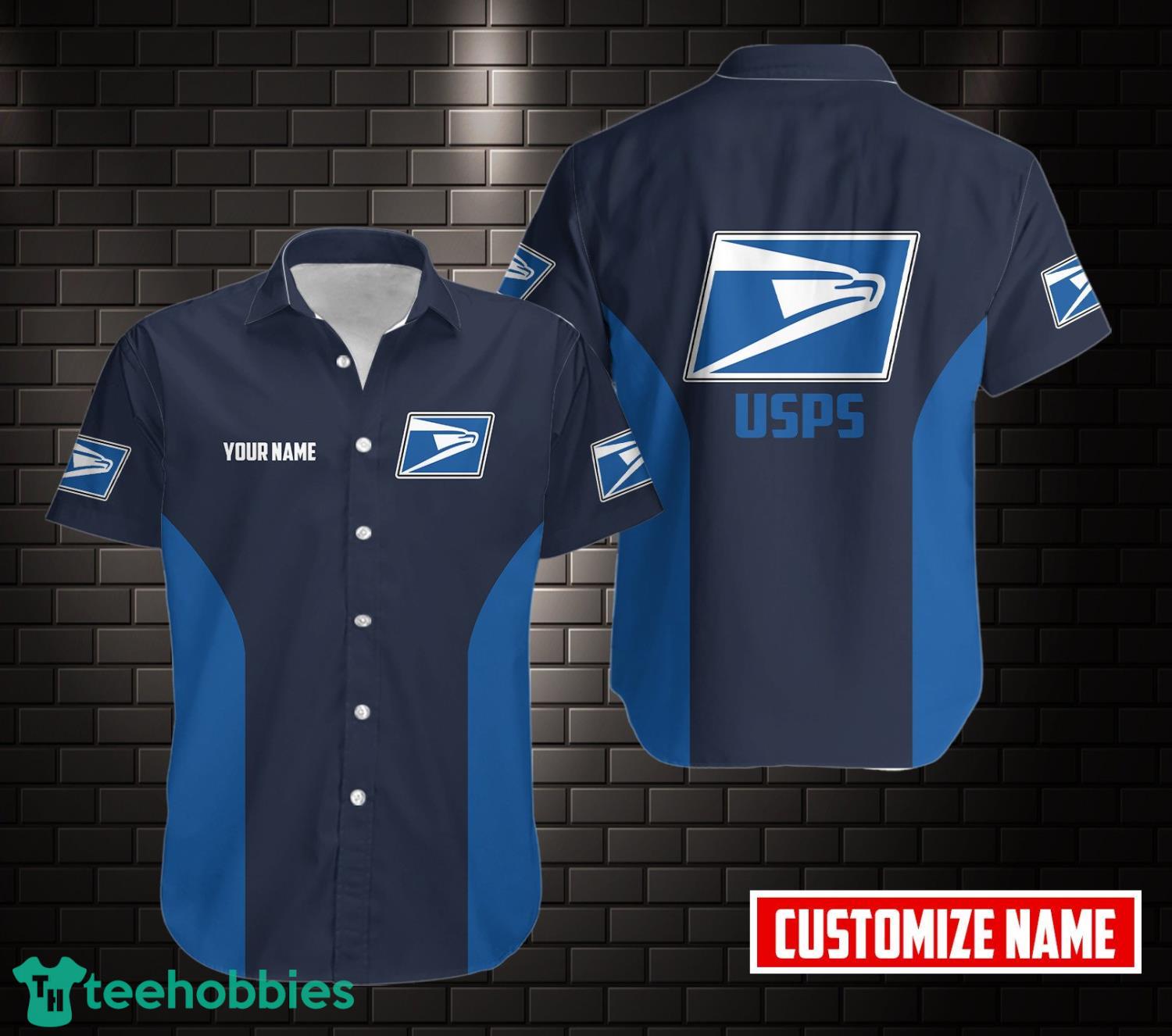 Personalized Name Usps Fans Gift 3D Hawaiian Shirt Product Photo 1