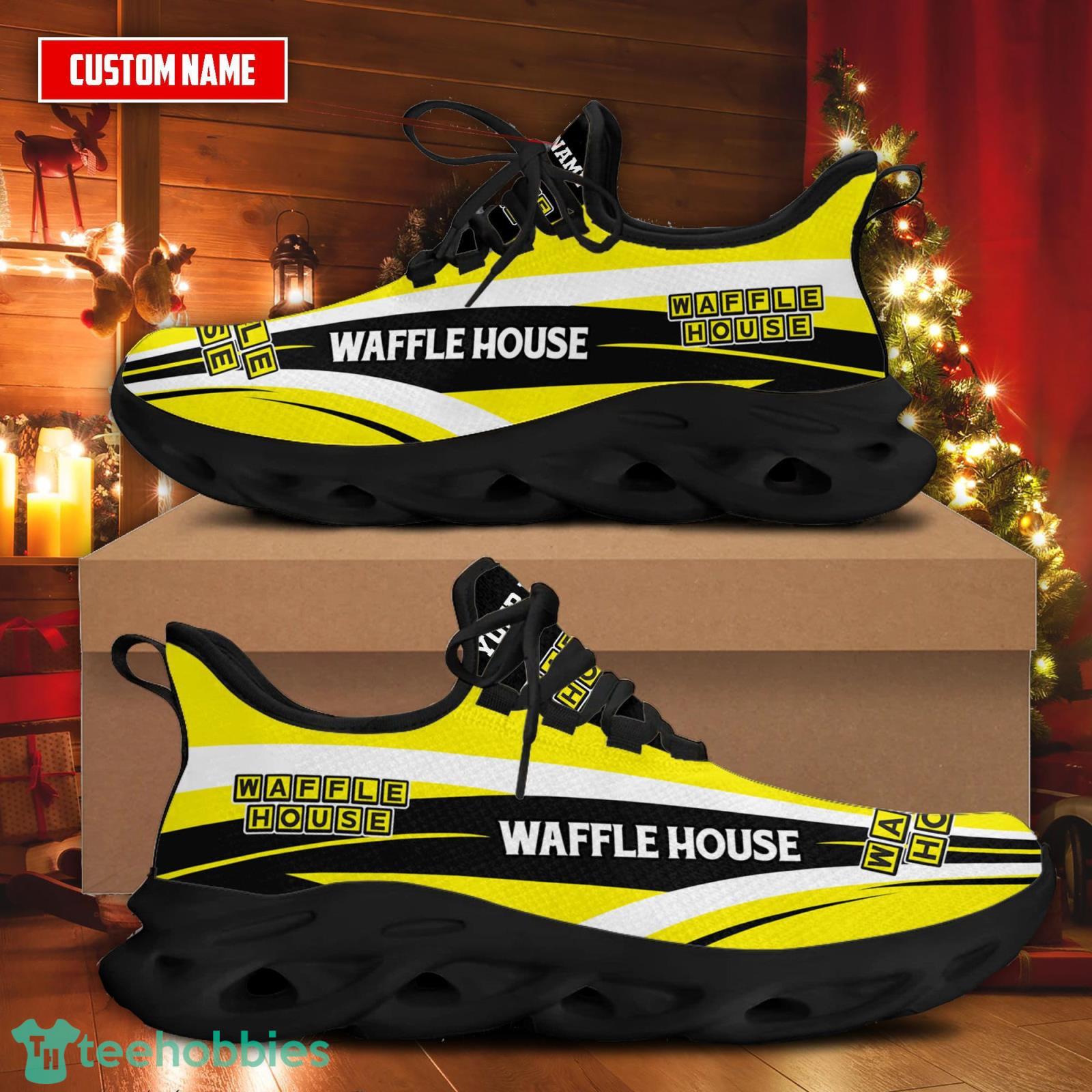 Personalized Name Waffle House Max Soul Sneakers Men And Women Sport Shoes Product Photo 1