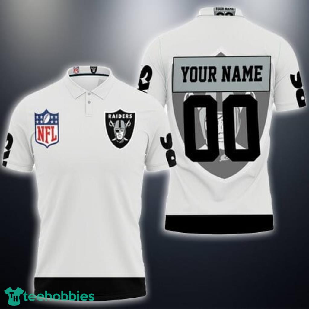 Personalized Polo Oakland Raiders Nfl Shirt Product Photo 1