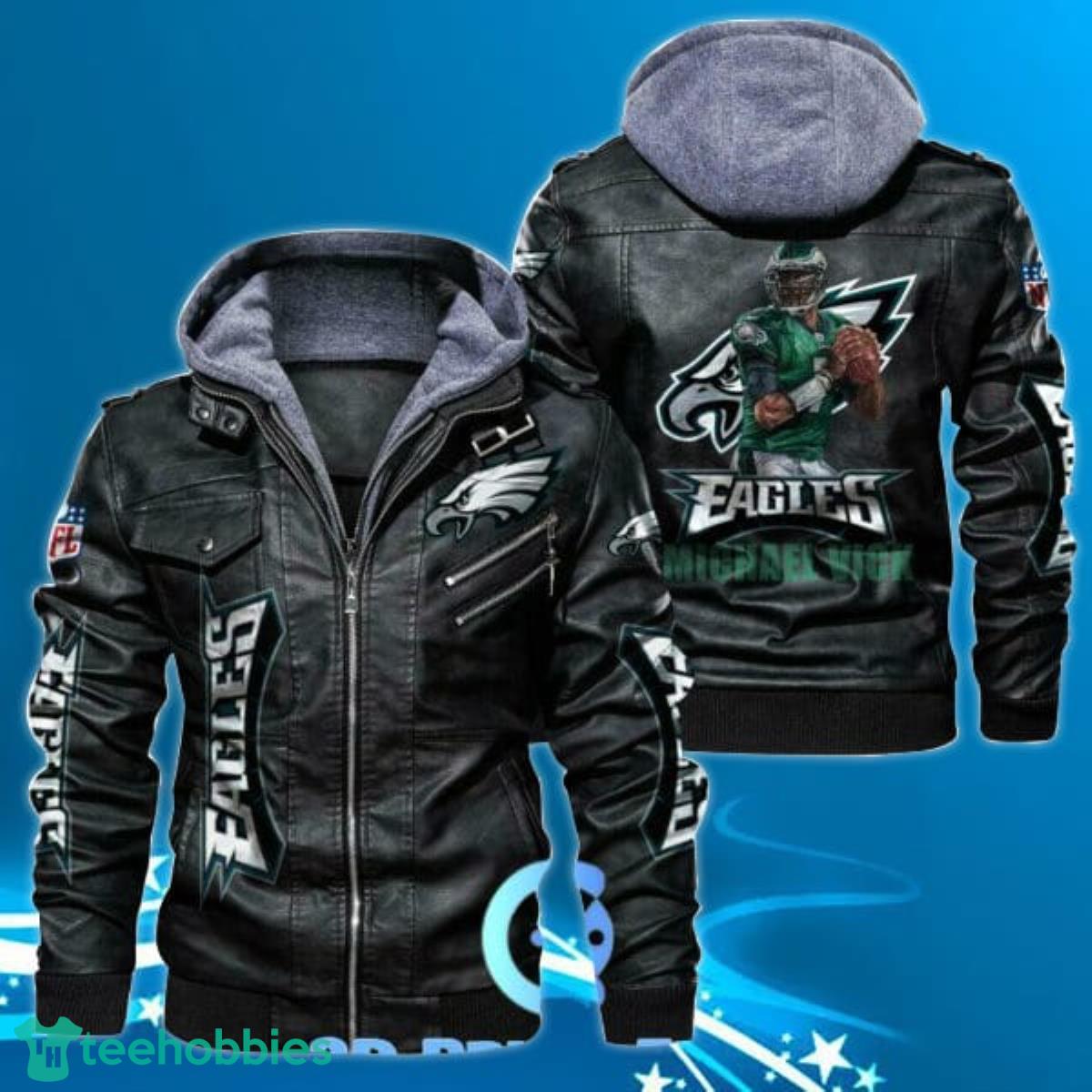 Philadelphia Eagles NFL Leather Jacket For Men Product Photo 1